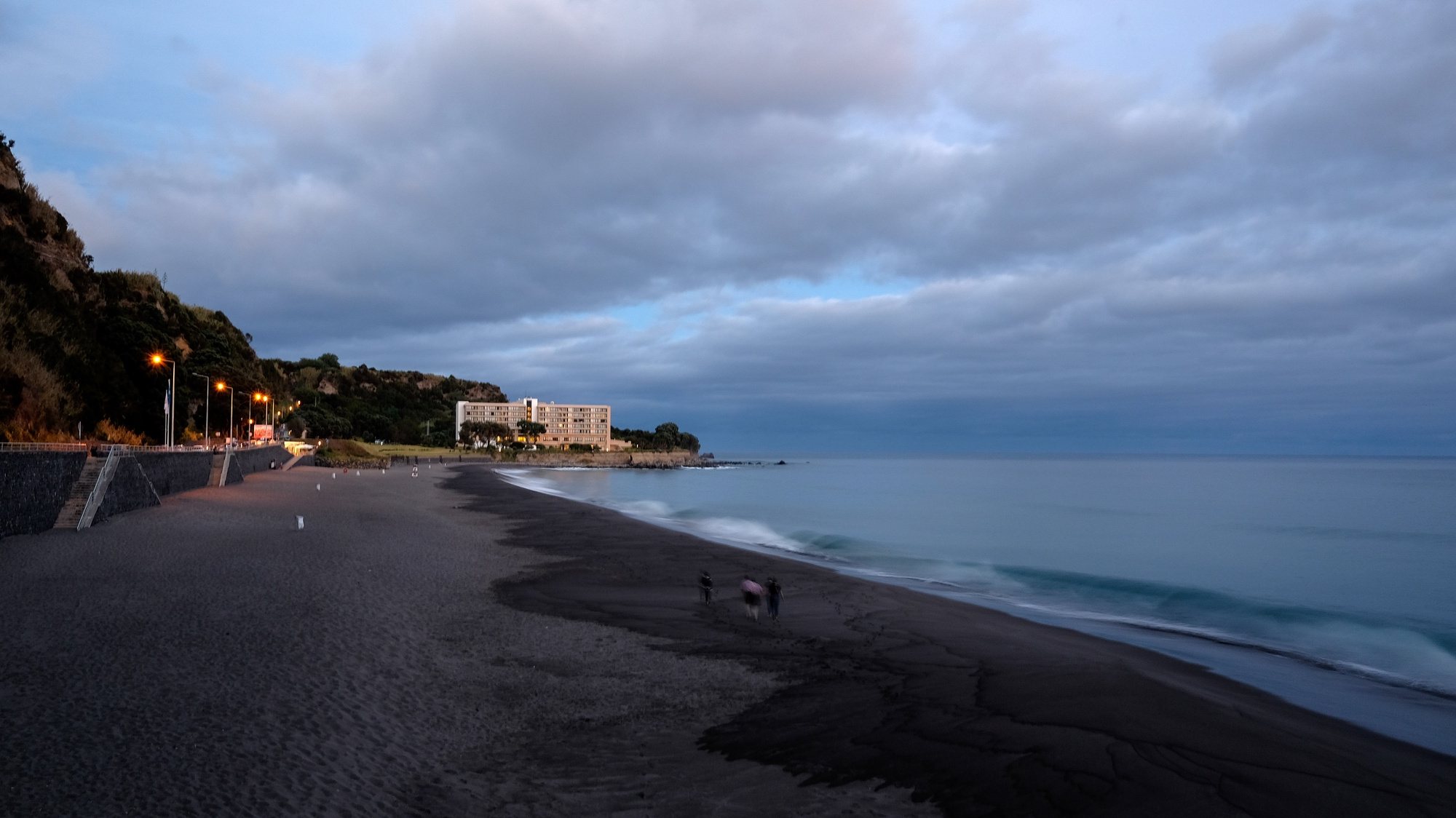 Praia de Água d&#039;alto situa-se na freguesia de Água d&#039;Alto em Vila Franca do Campo em Ilha de São Miguel, Açores, 09 de agosto de 2017. EDUARDO COSTA / LUSA