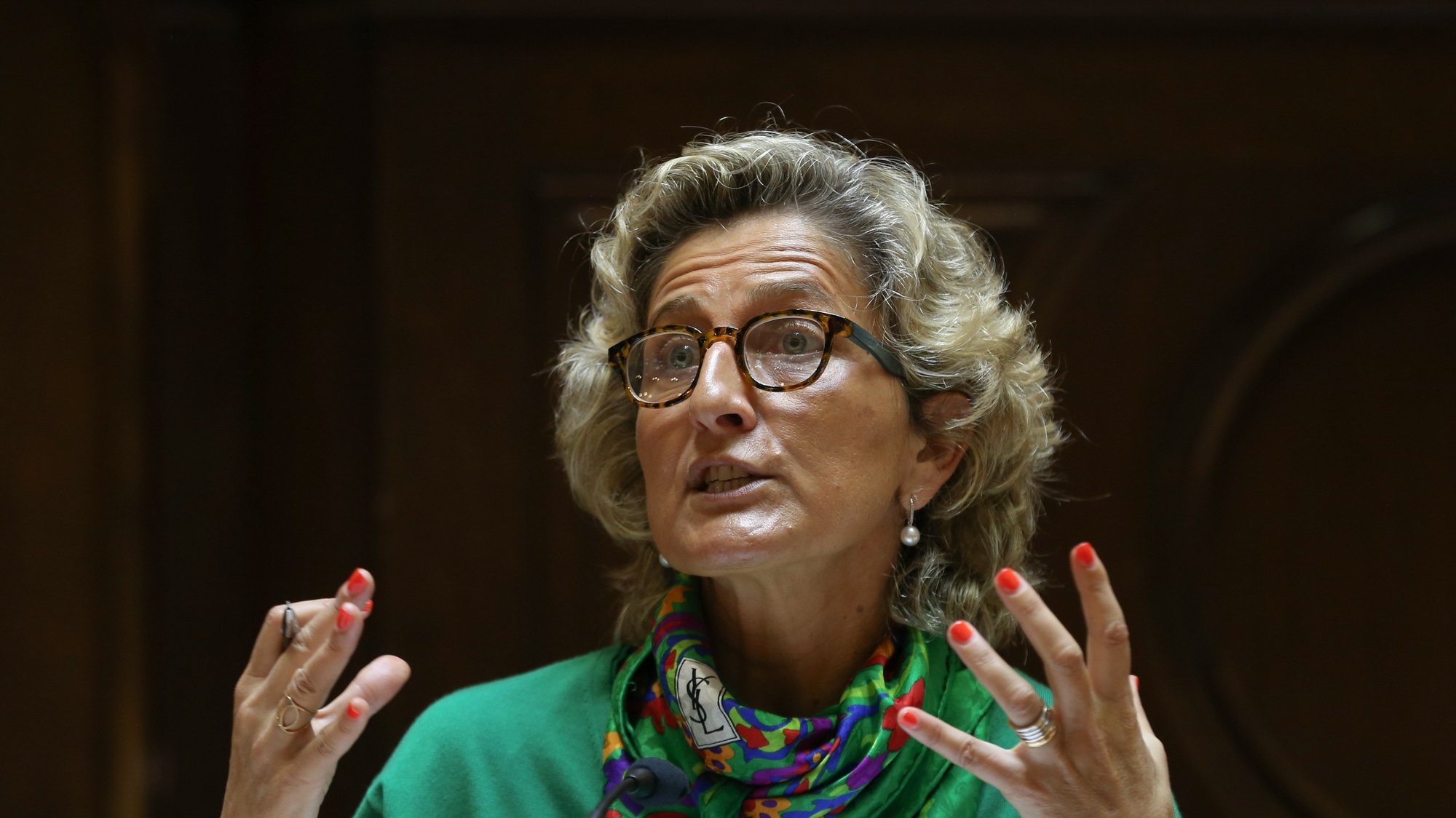 A ministra da Coesão Territorial, Ana Abrunhosa