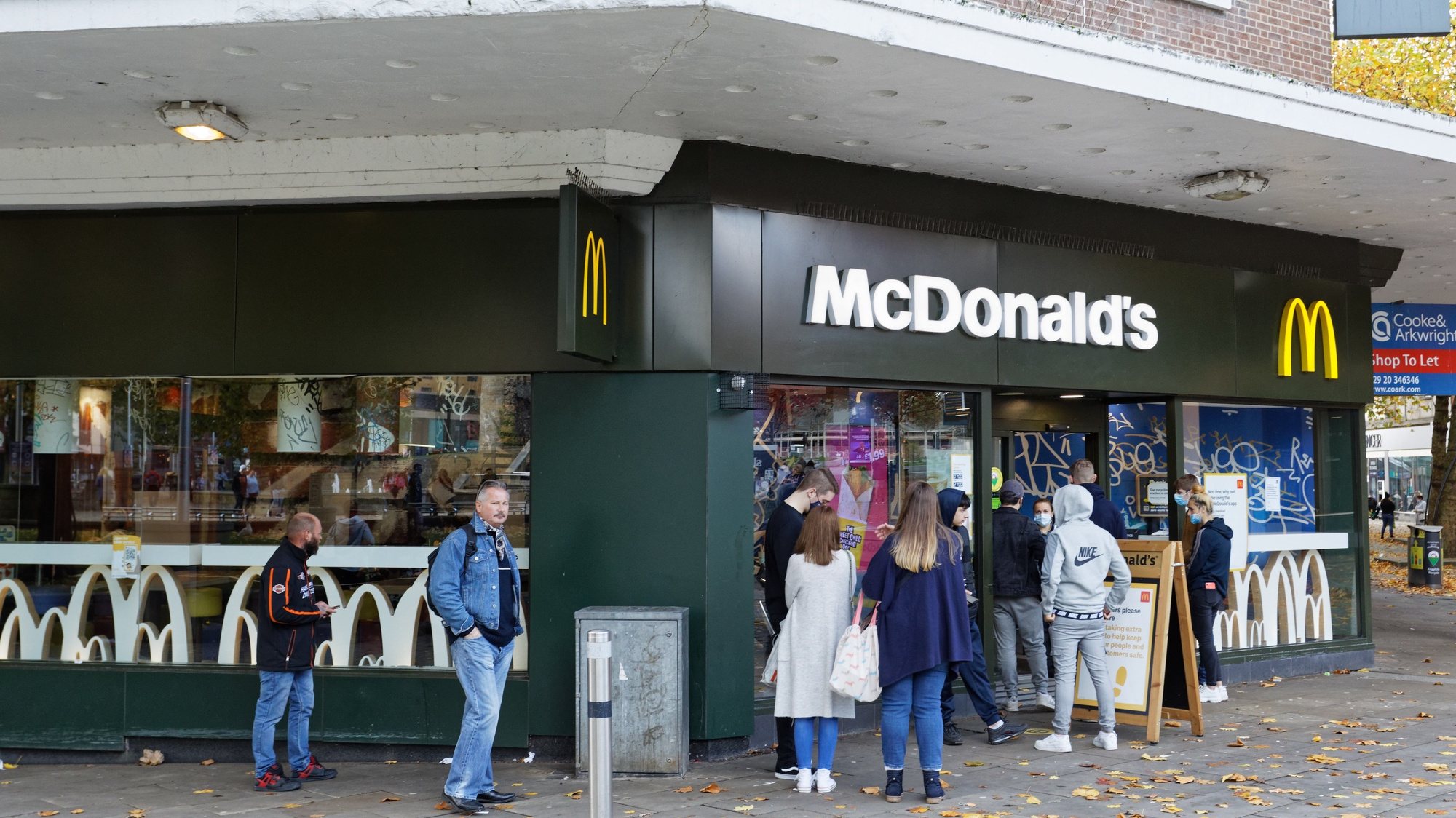 McDonald&#039;s na rua de oxford, Swansea