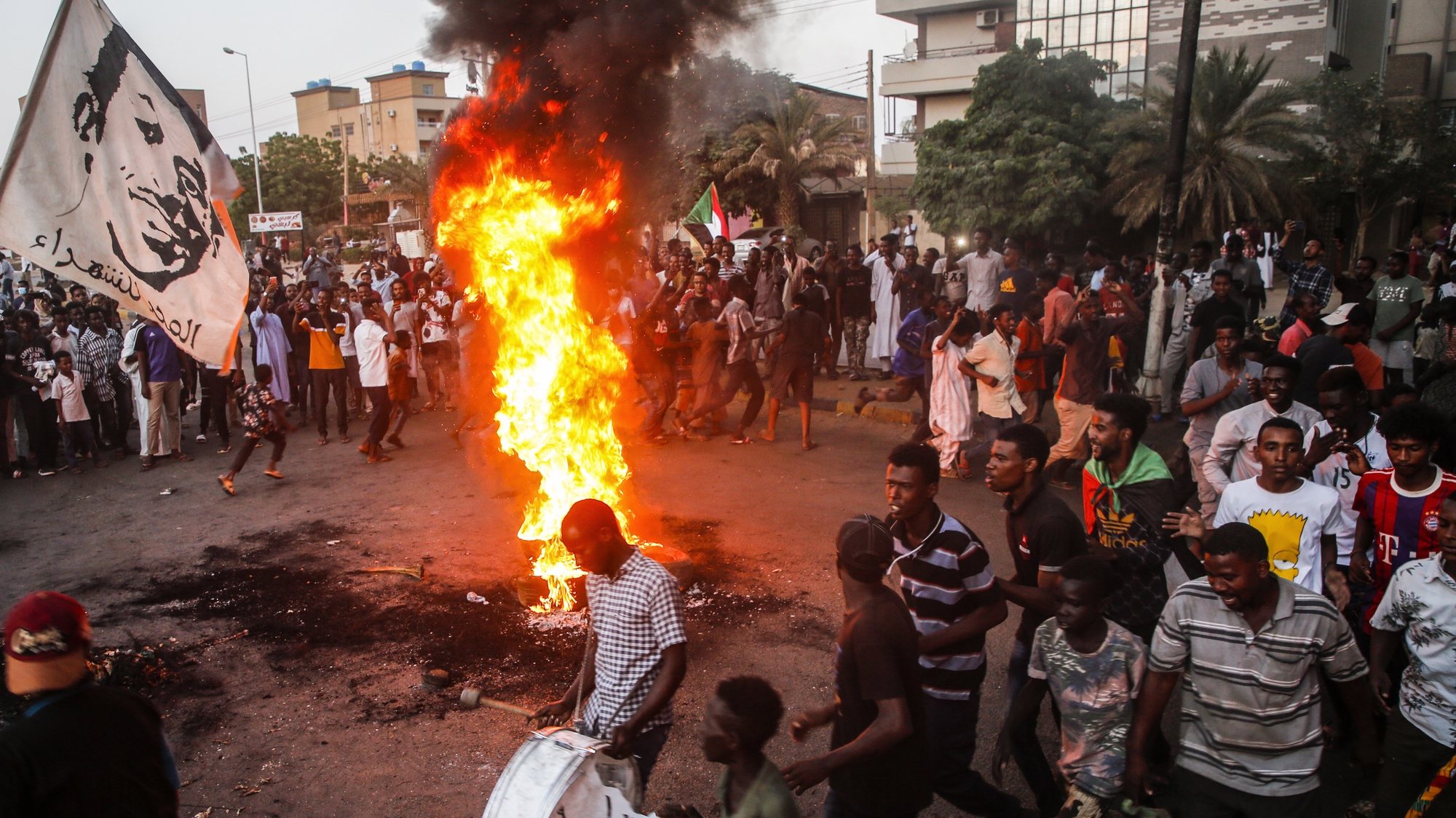 Protestos continuam no Sudão