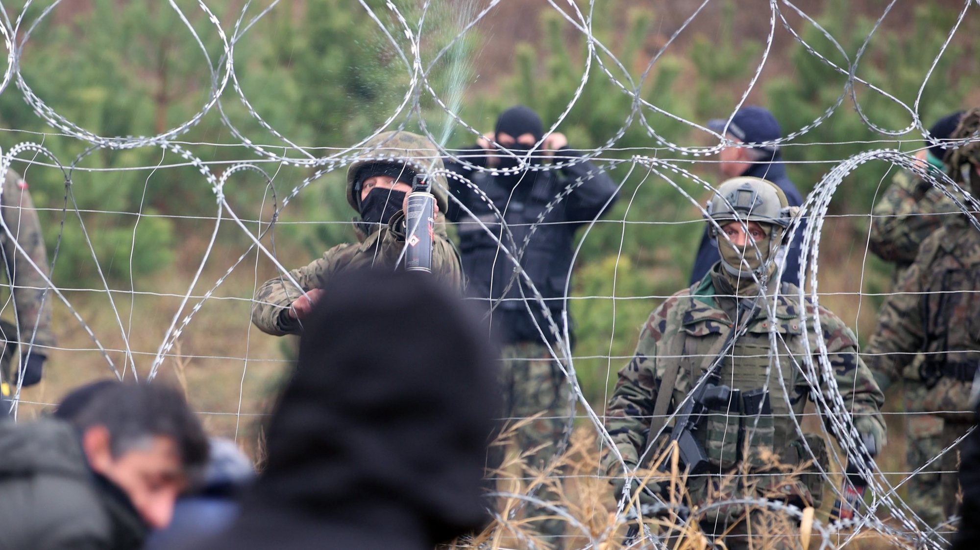 Fronteira entre a Bielorrússia e a Polónia