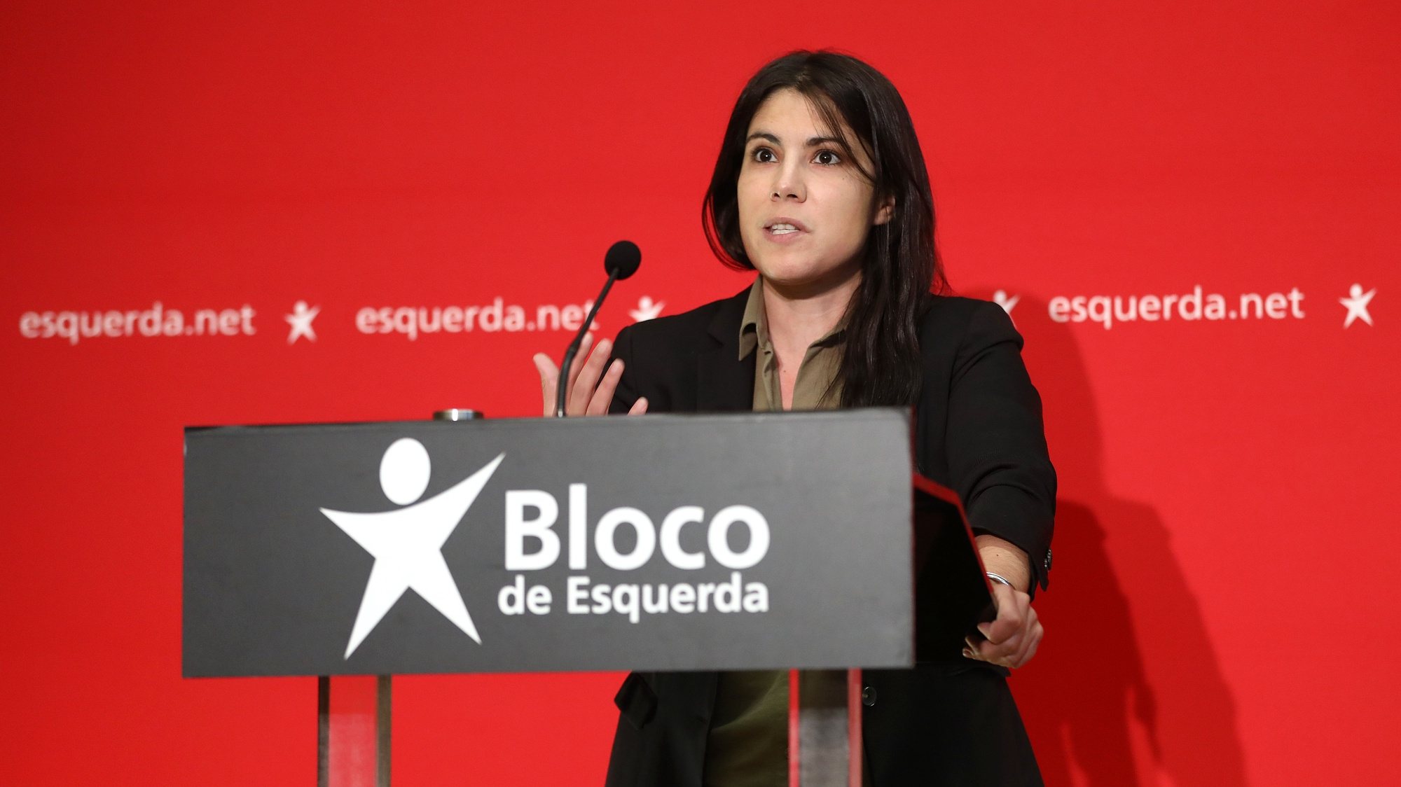 Mariana Mortágua, dirigente do Bloco de Esquerda