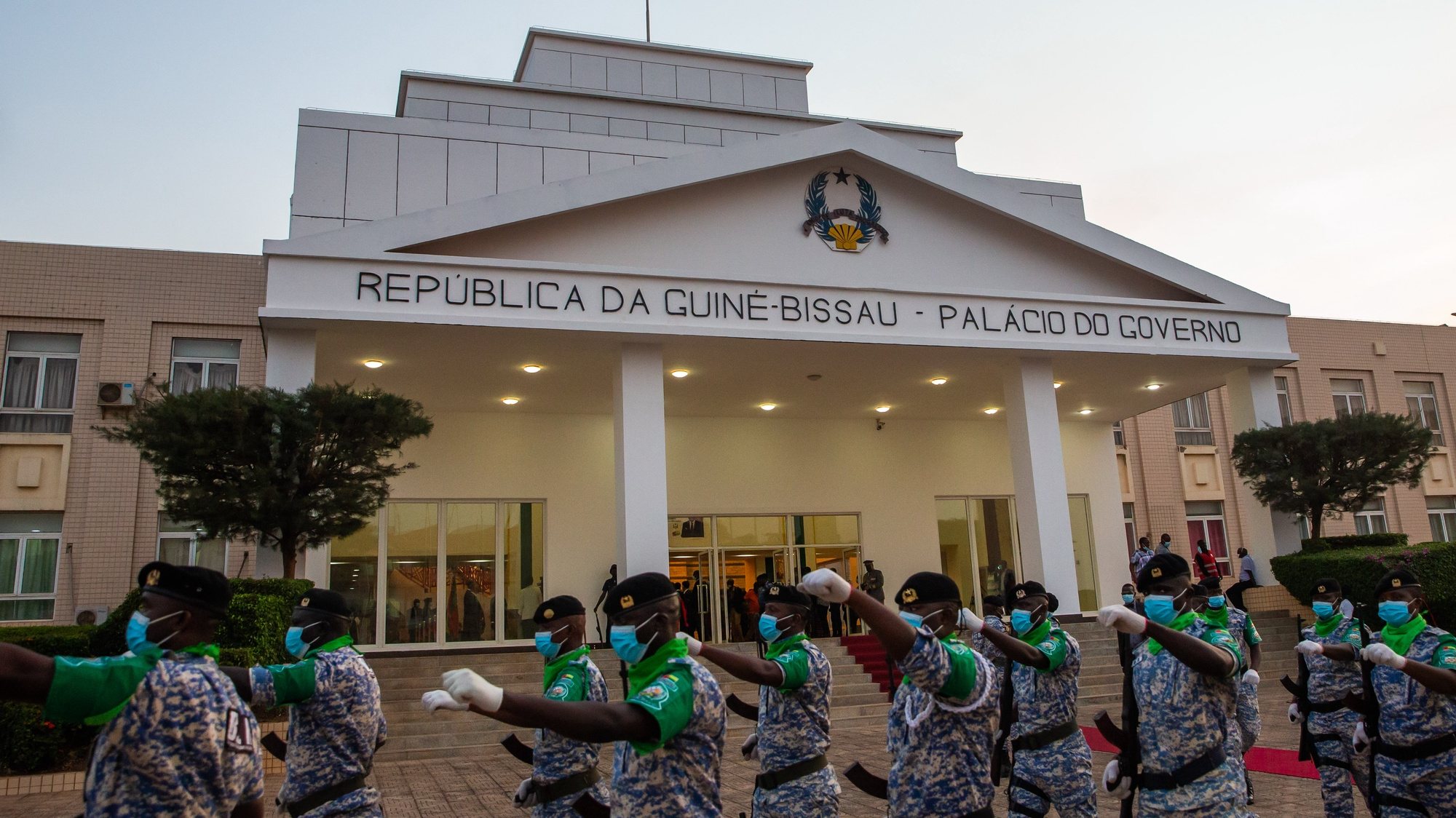 Palácio do Governo da Guiné Bissau, em Bissau, na Guiné-Bissau, 18 de maio de 2021. JOSÉ SENA GOULÃO/LUSA