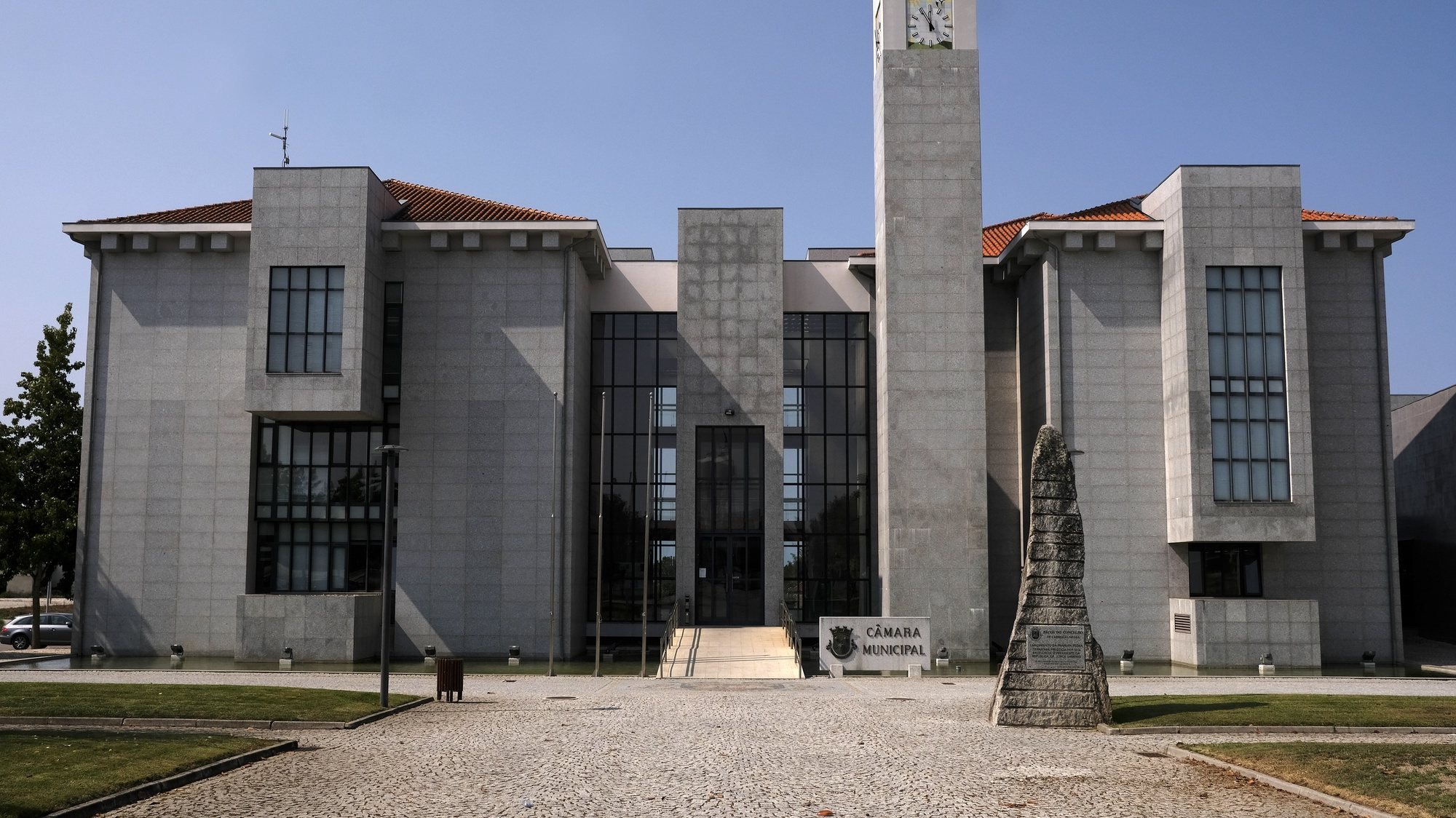 Edifício da Câmara Municipal de Carregal, Distrito de Viseu, 14 de setembro de 2017. NUNO ANDRÉ FERREIRA / LUSA.