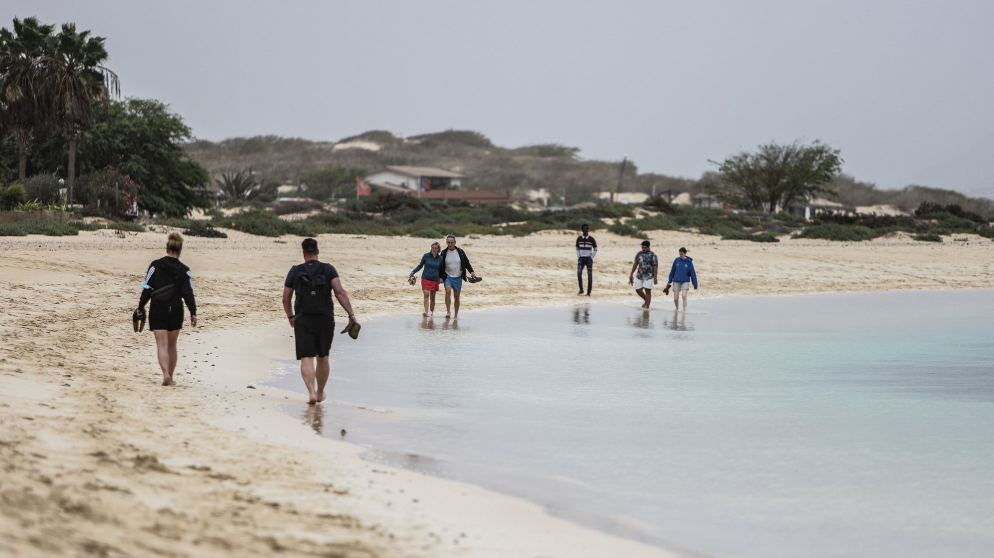 A ilha da Boa Vista registou há dois anos os primeiros casos de covid-19 em Cabo Verde, afetando turistas, e ainda vive com as consequências da sua ausência, embora o autarca local admita que o “sufoco já passou”, 15 fevereiro 2022. ELTON MONTEIRO/LUSA