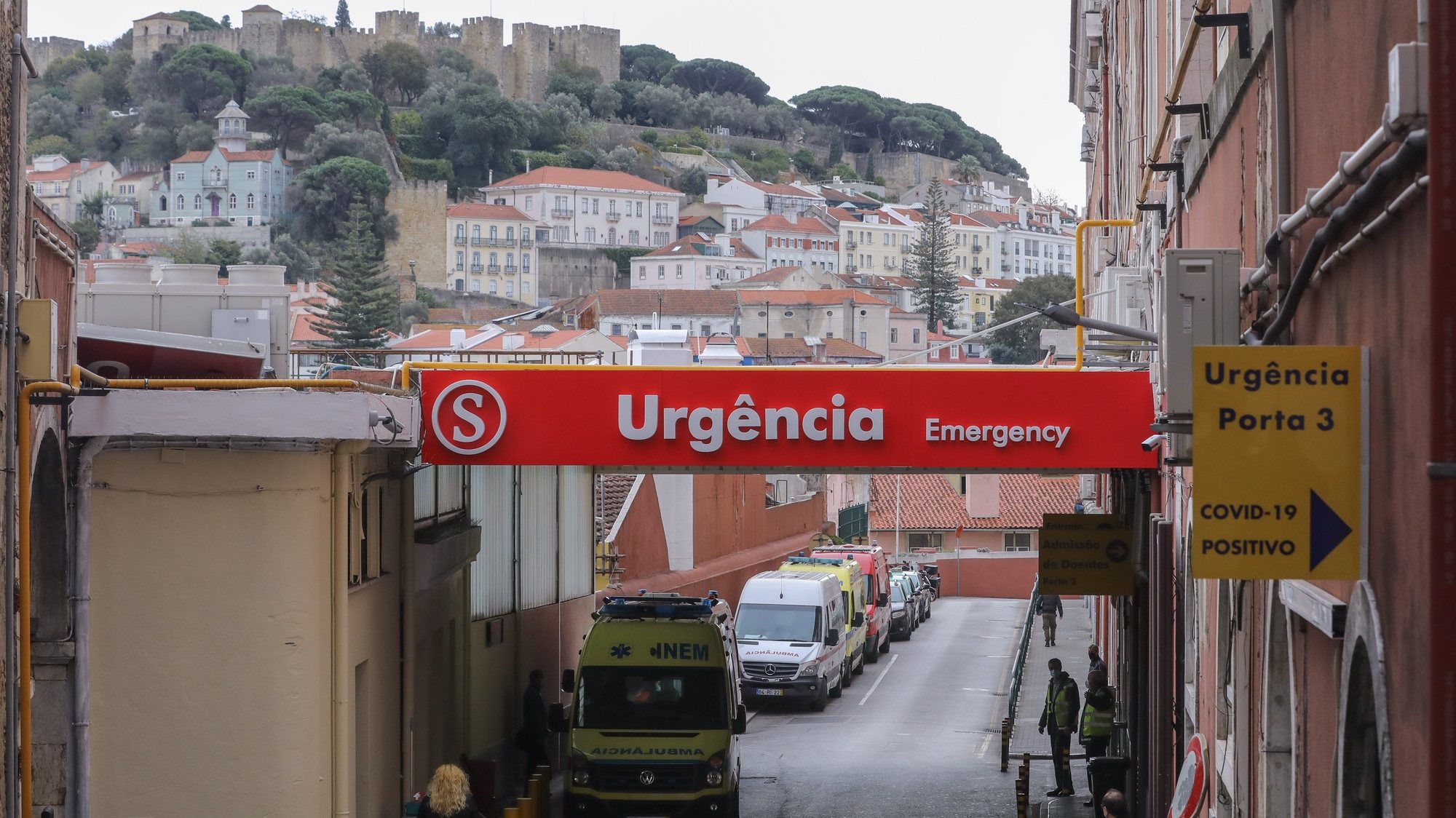 Hospital de S. José, em Lisboa, 04 de novembro de 2020. ANTÓNIO COTRIM/LUSA