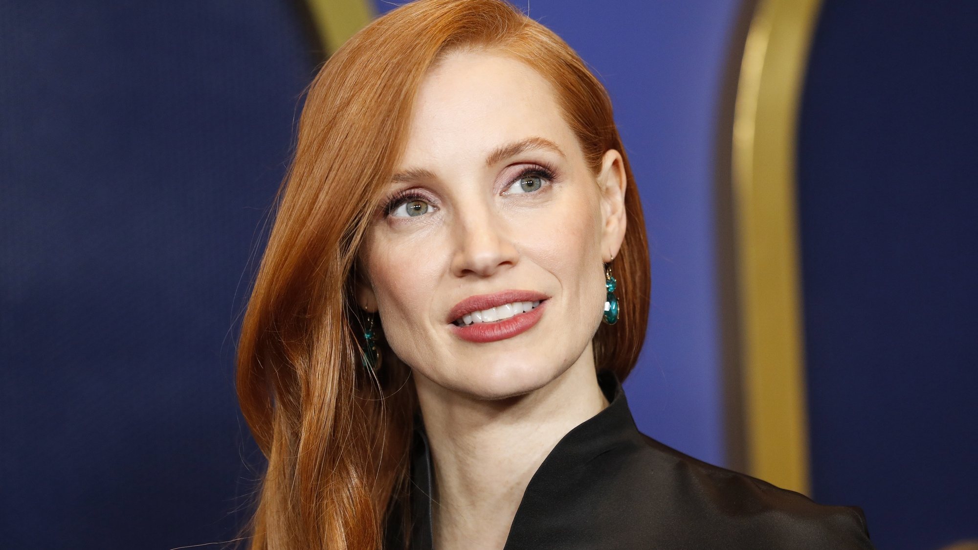 epa09808604 US actress Jessica Chastain arrives for the 94th Oscars Nominees Luncheon at the Fairmont Century Plaza in Los Angeles, California, USA, 07 March 2022. The 94th Academy Awards ceremony will be held on 27 March 2022.  EPA/CAROLINE BREHMAN
