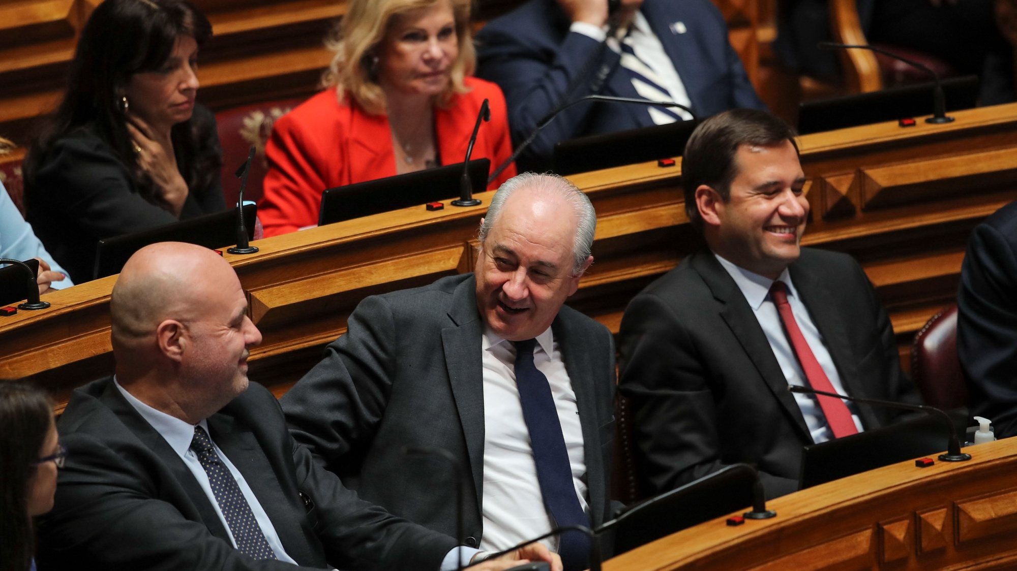 O presidente do PSD, Rui Rio, durante o debate sobre Orçamento do Estado de 2022, na Assembleia da República, em Lisboa, 29 de abril de 2022. JOSÉ SENA GOULÃO/LUSA