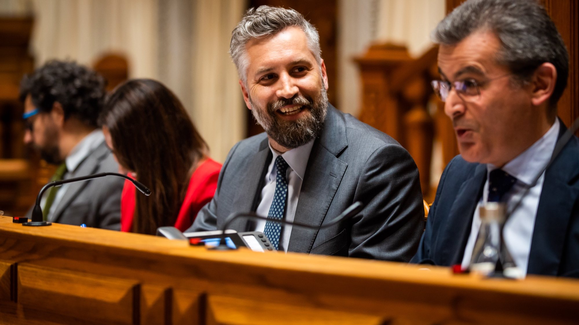 O ministro das Infraestruturas e Habitação, Pedro Nuno Santos, durante a sua audição na comissão de Orçamento e Finanças, na Assembleia da República em Lisboa, 9 de maio de 2022. JOSÉ SENA GOULÃOLUSA