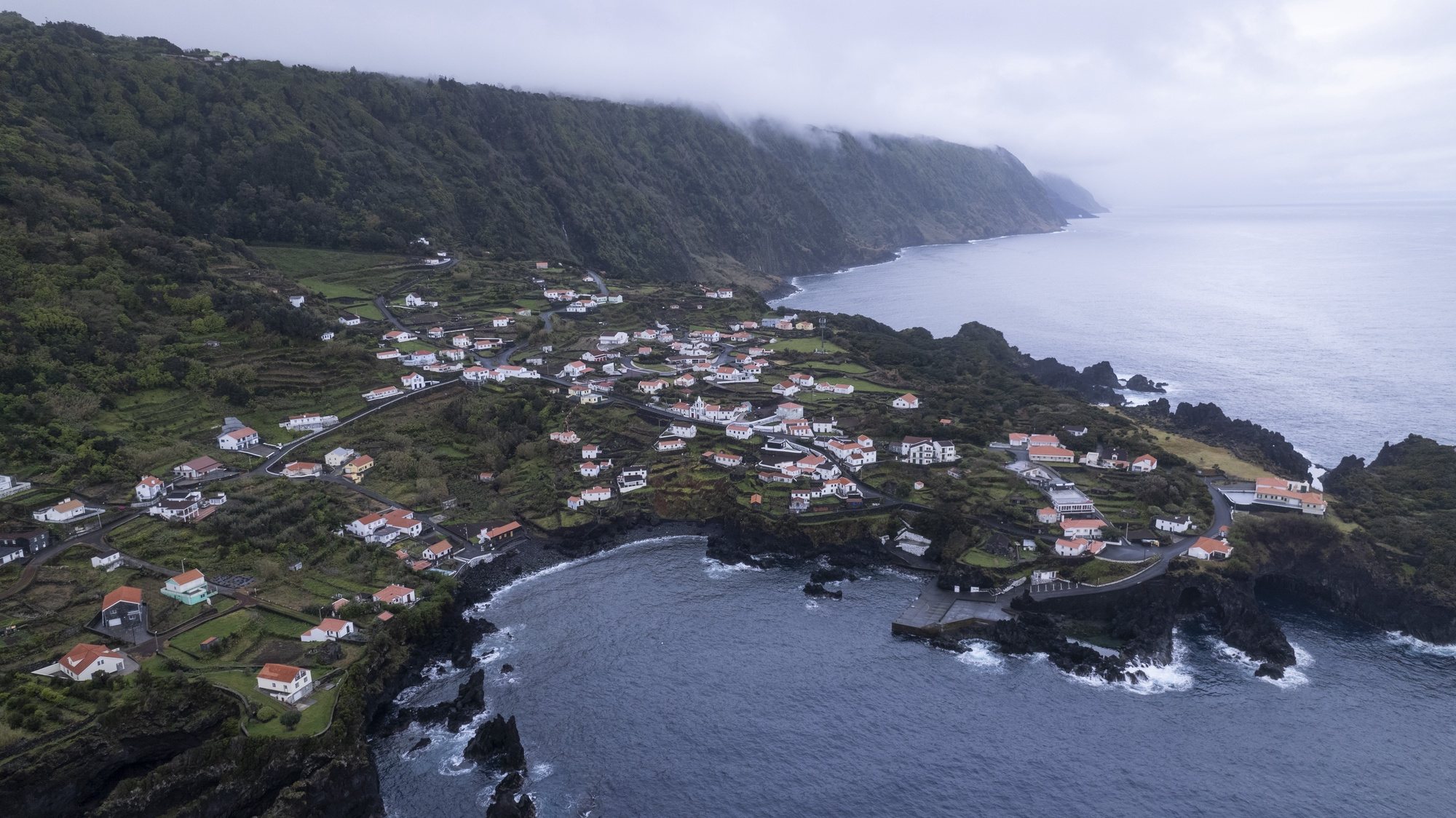 Faja dos Cubres at Concelho de Velas, Sao Jorge island, Azores, Portugal, 26 March 2022. The island of Sao Jorge has counted about 12,700 earthquakes since 19th March, more than double all those recorded in the Azores archipelago since 2021. ANTONIO ARAUJO/LUSA