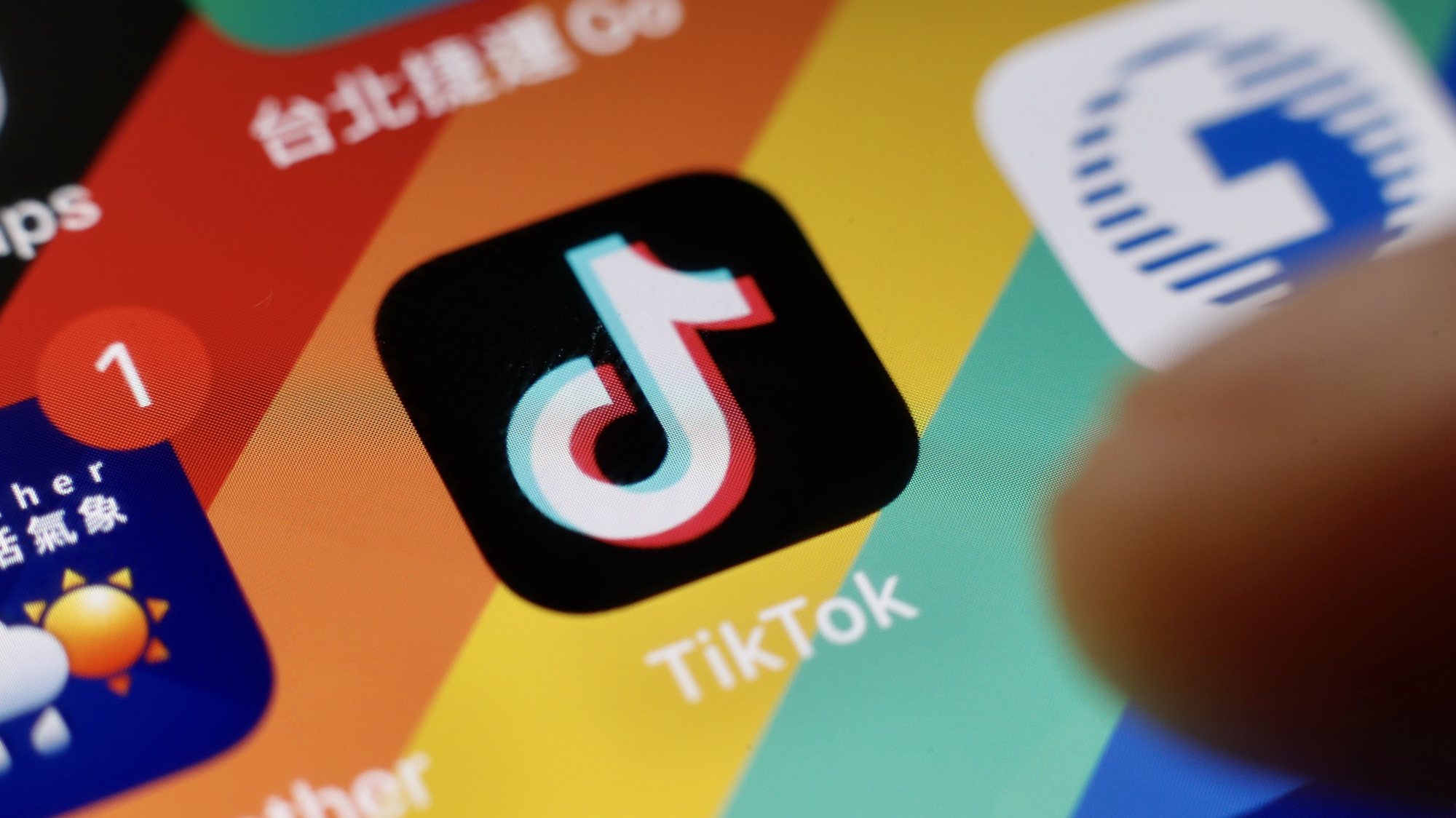 epa10351130 The Tiktok application logo is pictured on a smartphone in Taipei, Taiwan, 06 December 2022. On 02 December, the The US Federal Bureau of Investigation (FBI) warned about Tiktok, that it presents national security concerns in regards to the integrity of the application&#039;s algorithm. On 05 December, a Ministry of Digital Affairs (MODA) official announced that the application have been deemed to be &#039;harmful product against national information security.&#039;  EPA/RITCHIE B. TONGO
