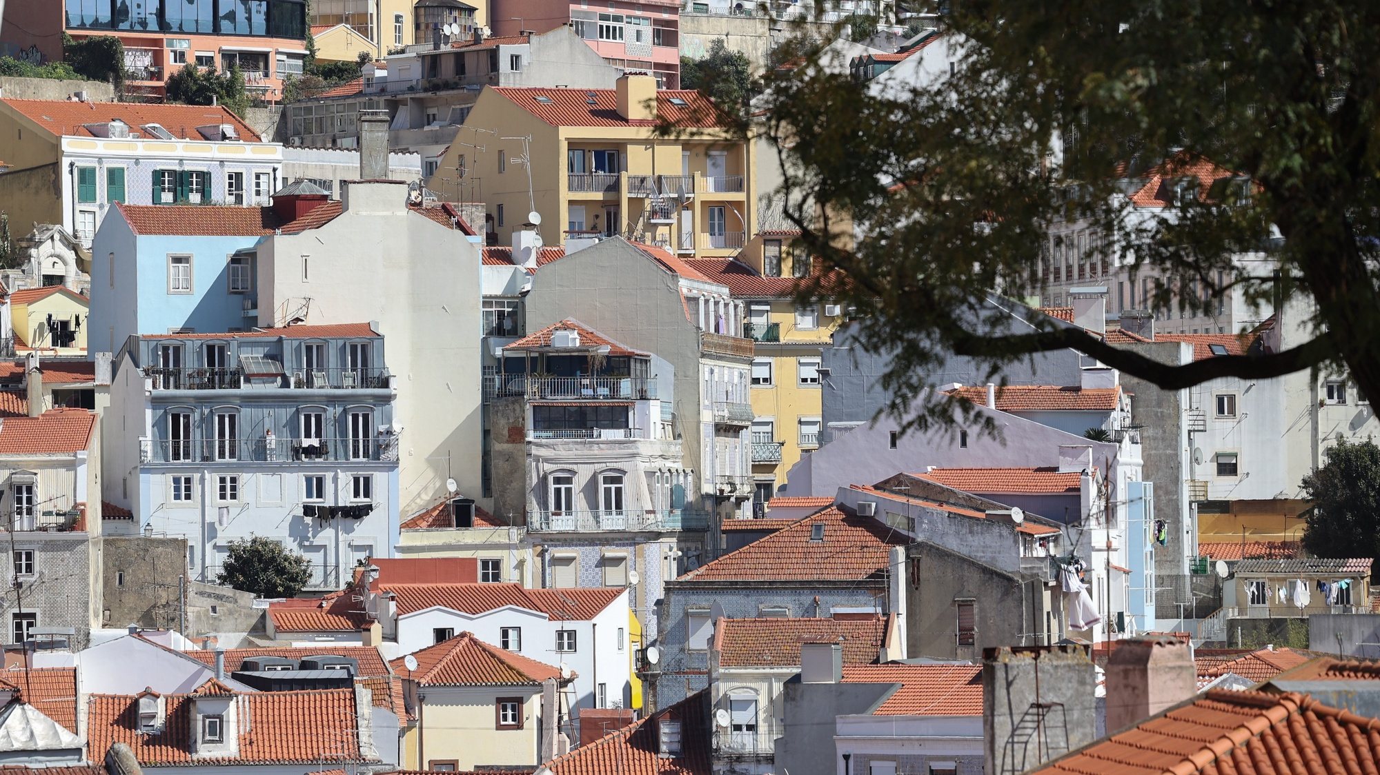 Prédios construidos em Lisboa, 03 de março de 2023. ANTÓNIO COTRIM/LUSA