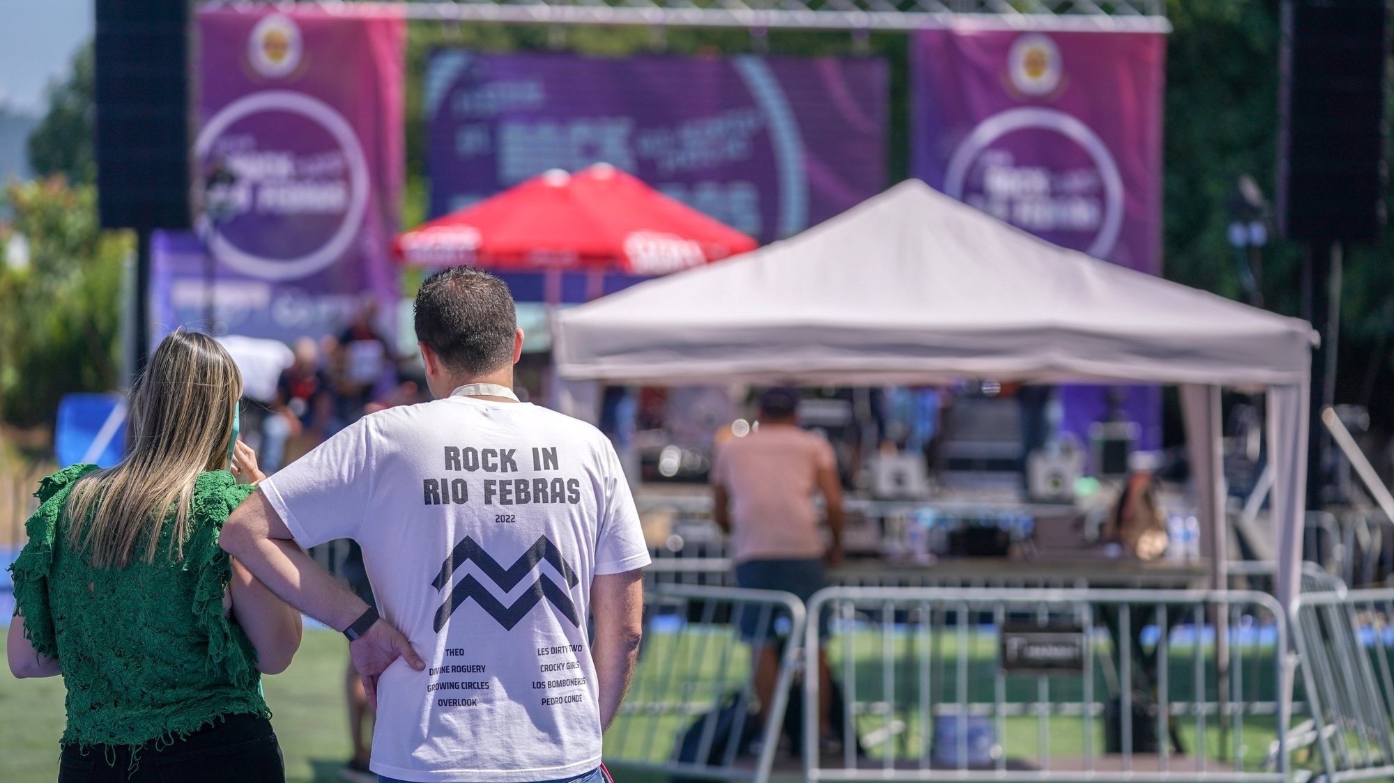 O Rock_Rio Febras regressou neste ano de 2023 para uma 2.ª edição, com música trazida por bandas e DJs do concelho de Guimarães, Briteiros, 22 de julho de 2023. Organizado pela Casa do Povo de Briteiros, Instituição Particular de Solidariedade Social (IPSS), o festival tem entrada livre e oferece também uma praça de restauração. HUGO DELGADO/LUSA