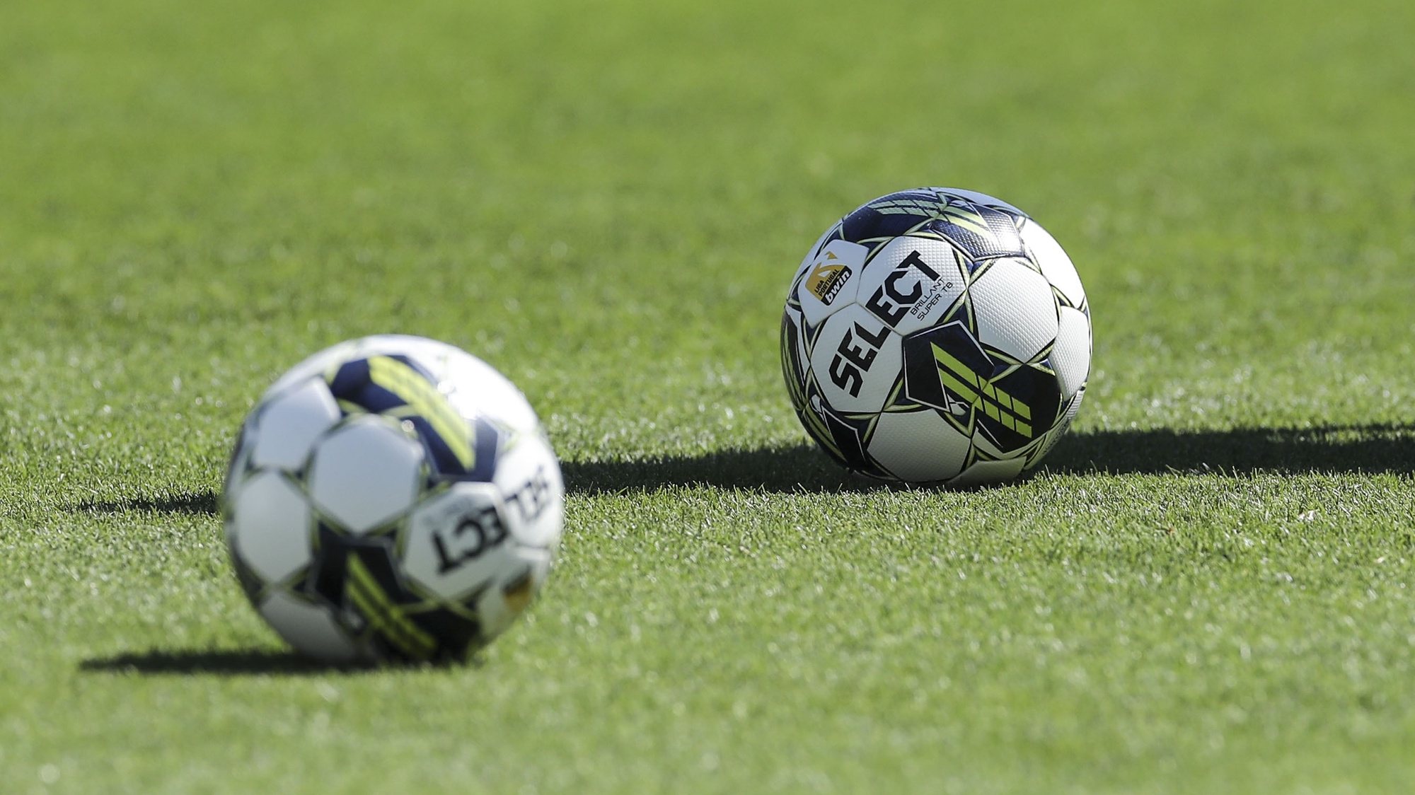 Bola que vai ser utilizada na época 2022-2023, nos jogos da Liga de Futebol, em Lisboa, 04 de setembro de 2022. ANTÓNIO COTRIM/LUSA
