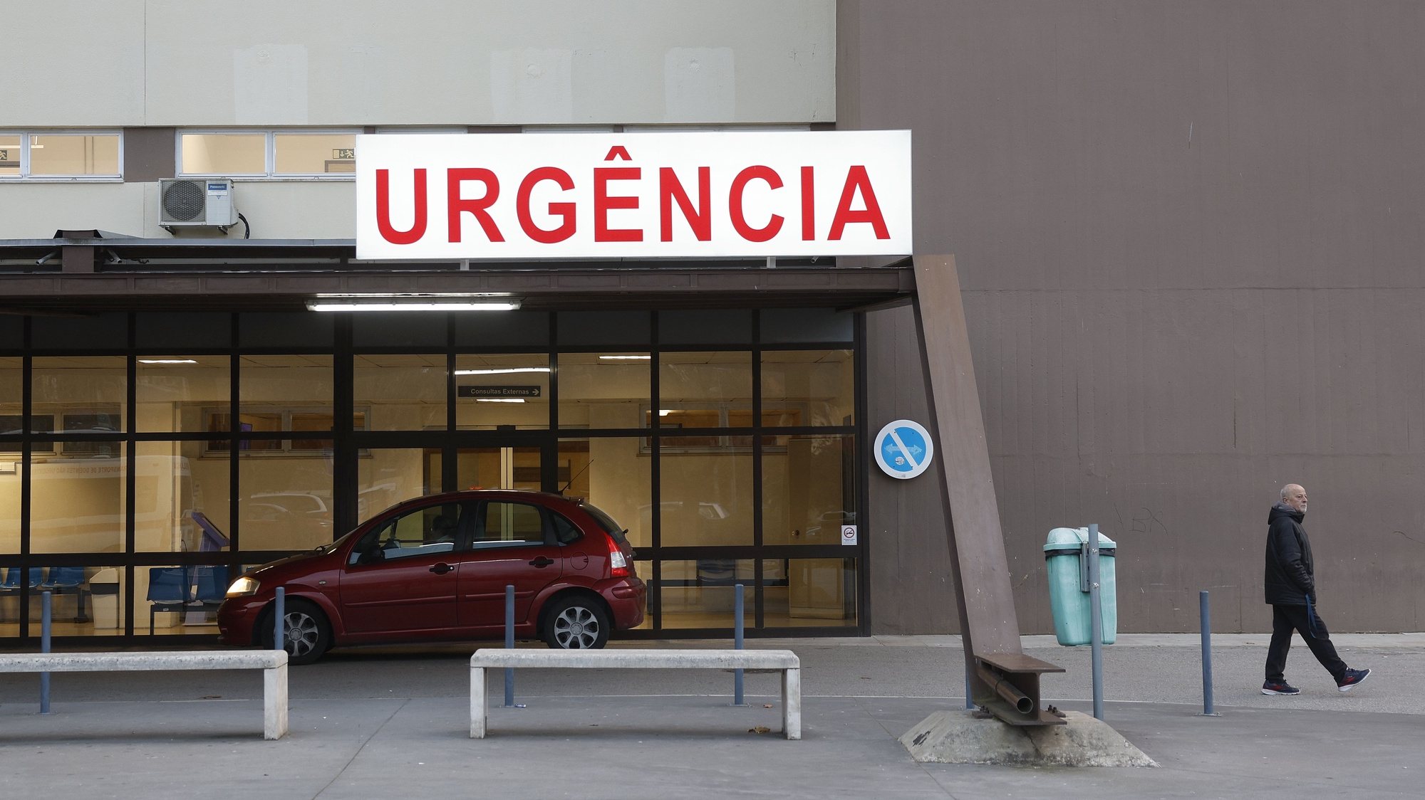 Serviço de urgência do Hospital de Abrantes, Centro Hospitalar Médio Tejo (CHMT), em Abrantes, 28 de dezembro de 2023. ANTÓNIO PEDRO SANTOS/LUSA