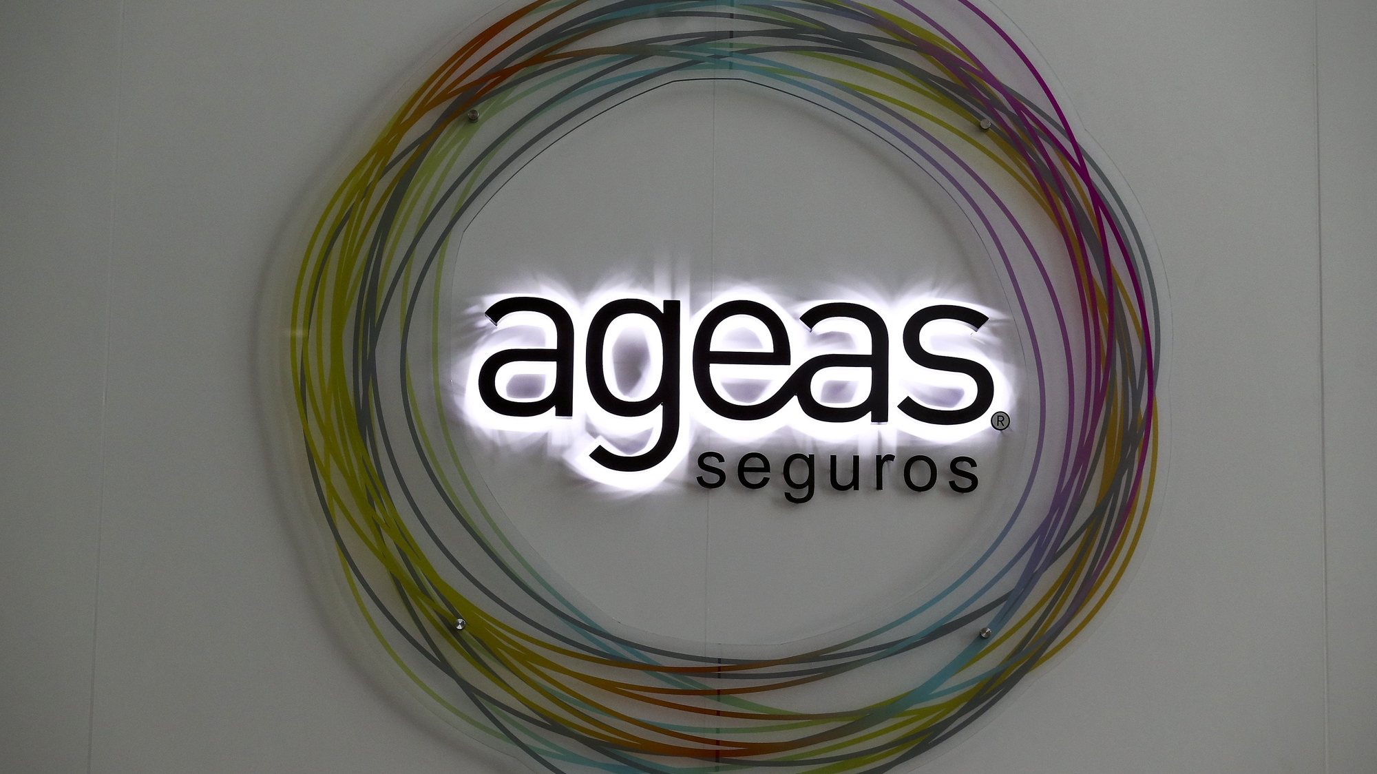Logotipo da companhia de seguros, Ageas, Lisboa, 26 de abril de 2016. ANTÓNIO COTRIM/LUSA
