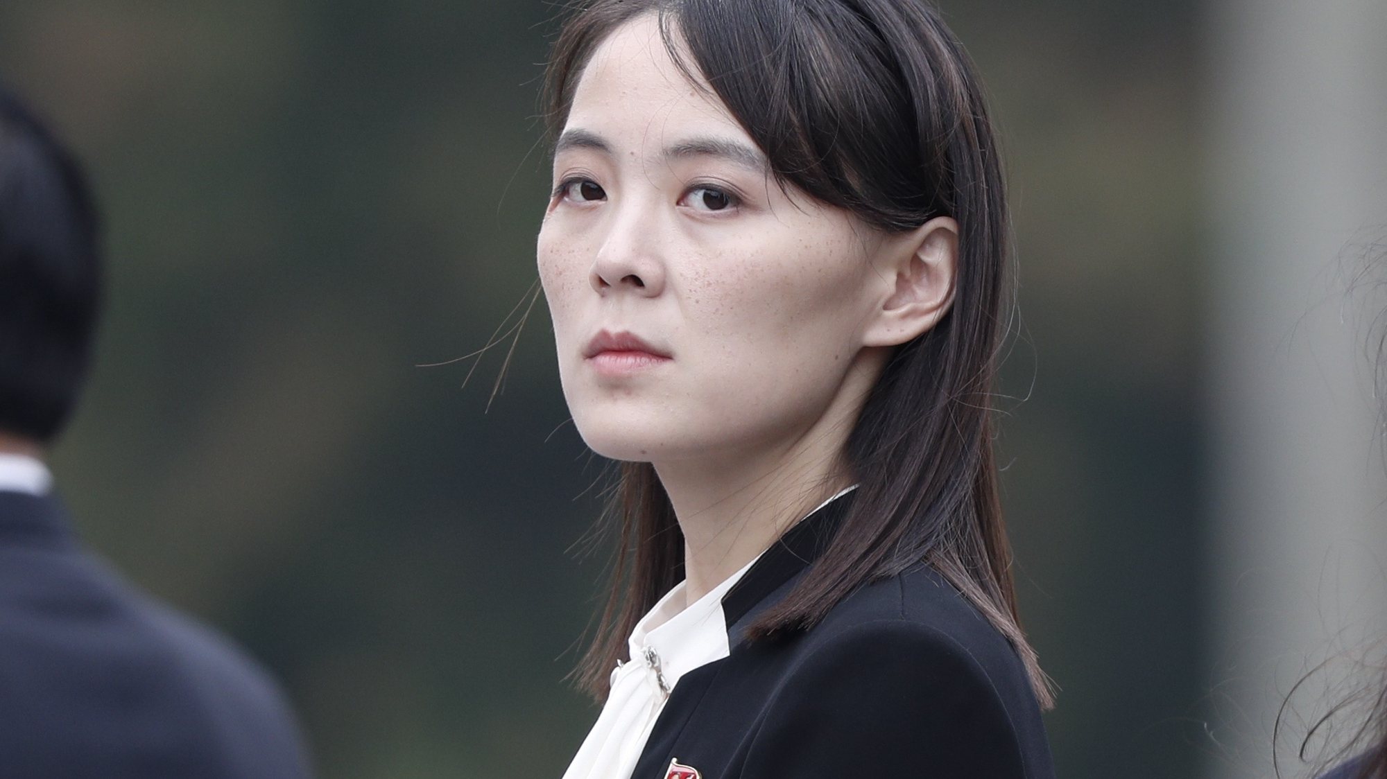 epa09077282 (FILE) - Kim Yo-jong, sister of North Korea&#039;s leader Kim Jong-un, attends wreath laying ceremony at the Ho Chi Minh Mausoleum in Hanoi, Vietnam, 02 March 2019 (reissued 16 March 2021). According to the North Korean state newspaper Rodong Sinmum, Kim Yo-jong, sister of North Korea&#039;s leader Kim Jong-un, reinterated North Korea&#039;s opposition to joint military excercises between the USA and South Korea.  EPA/JORGE SILVA / POOL