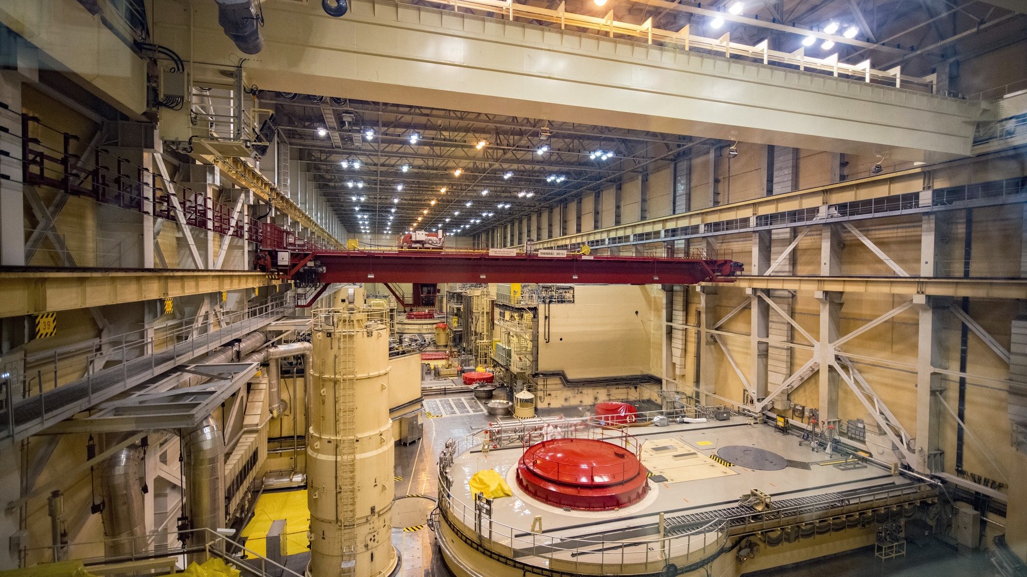 epa07672719 A general view of the Number 4 Reactor of the Paks Nuclear Power Plant in Paks, Hungary, 25 June 2019. The Paks Nuclear Power Plant is the first and only operating nuclear power station in Hungary. Altogether, its four reactors produce 35 to 40 percent of Hungary&#039;s electricity production.  EPA/TAMAS SOKI HUNGARY OUT