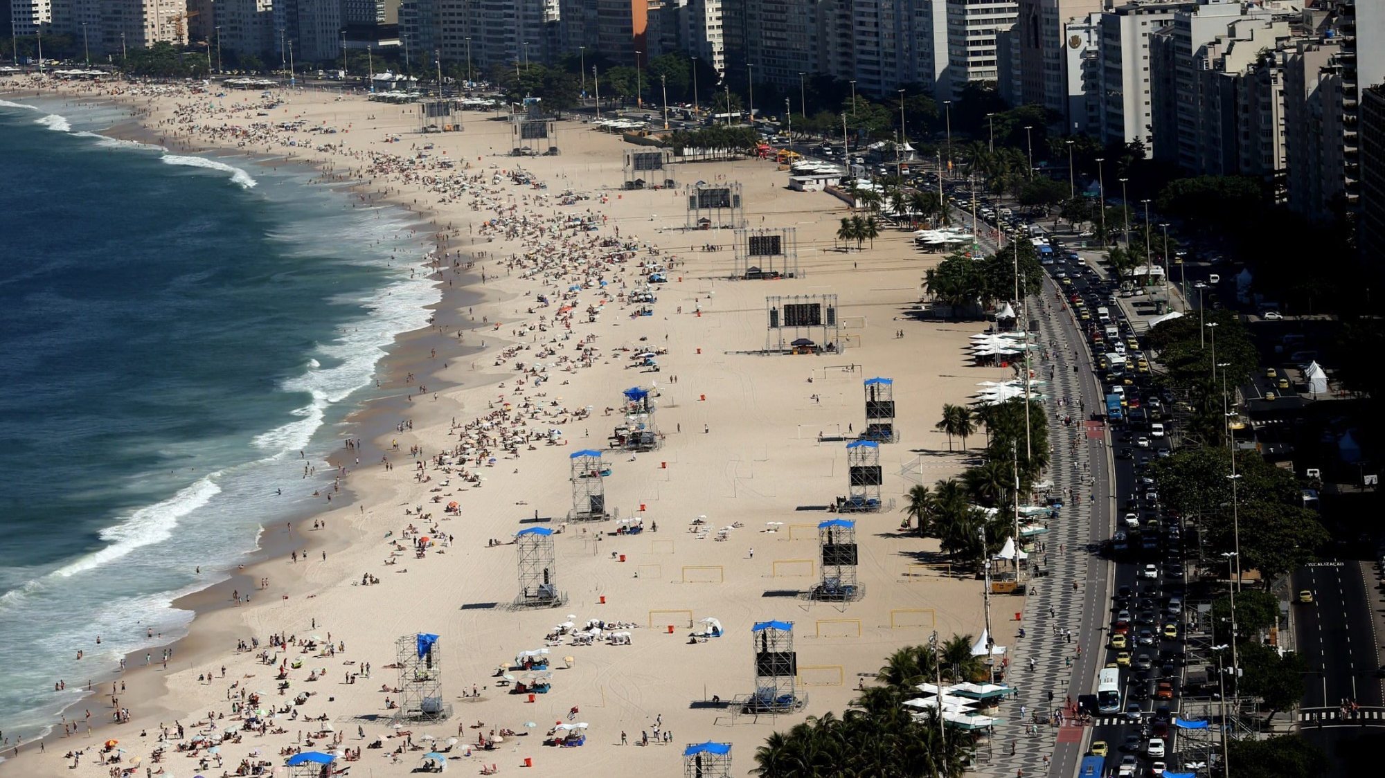 O incidente ocorreu na zona da Barra da Tijuca, no Rio de Janeiro