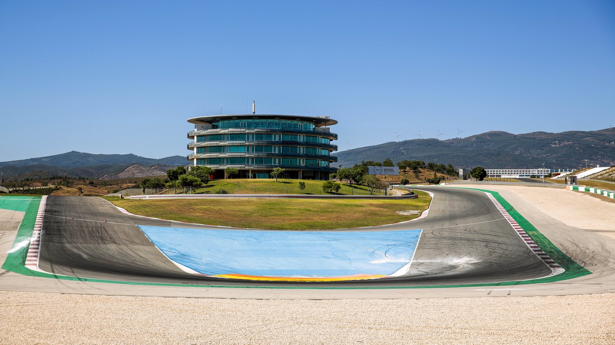 Vista da pista do Autódromo Internacional do Algarve (AIA), em Portimão, 24 de julho 2020. FILIPE FARINHA / LUSA