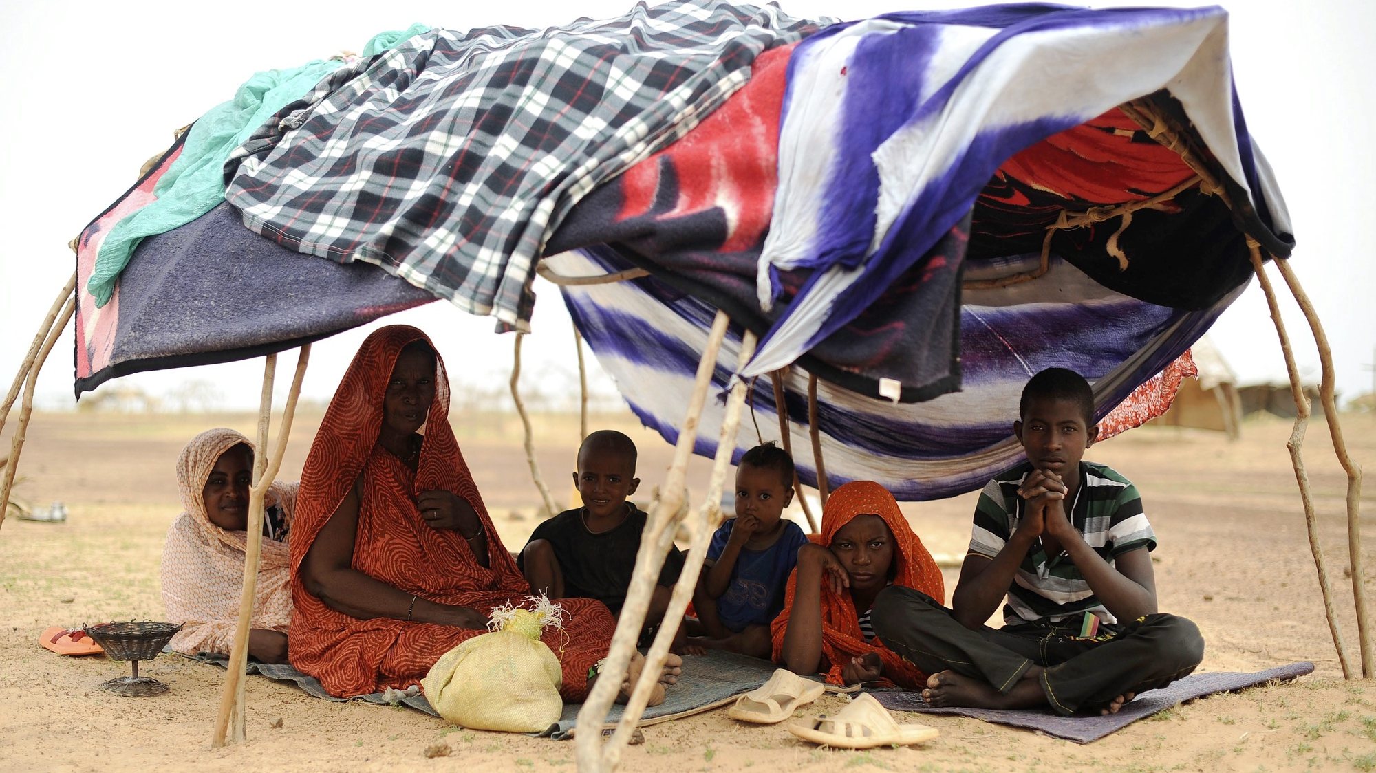 Campo de rufugiados perto de Dori, no Burkina Faso. 19 de julho de 2012