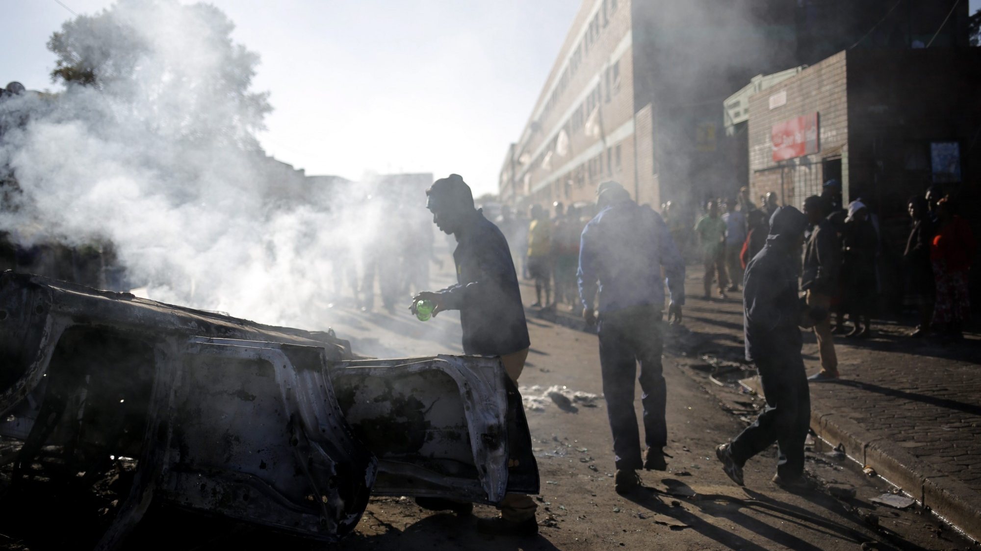 Ataques xenófobos em Durban, África do Sul