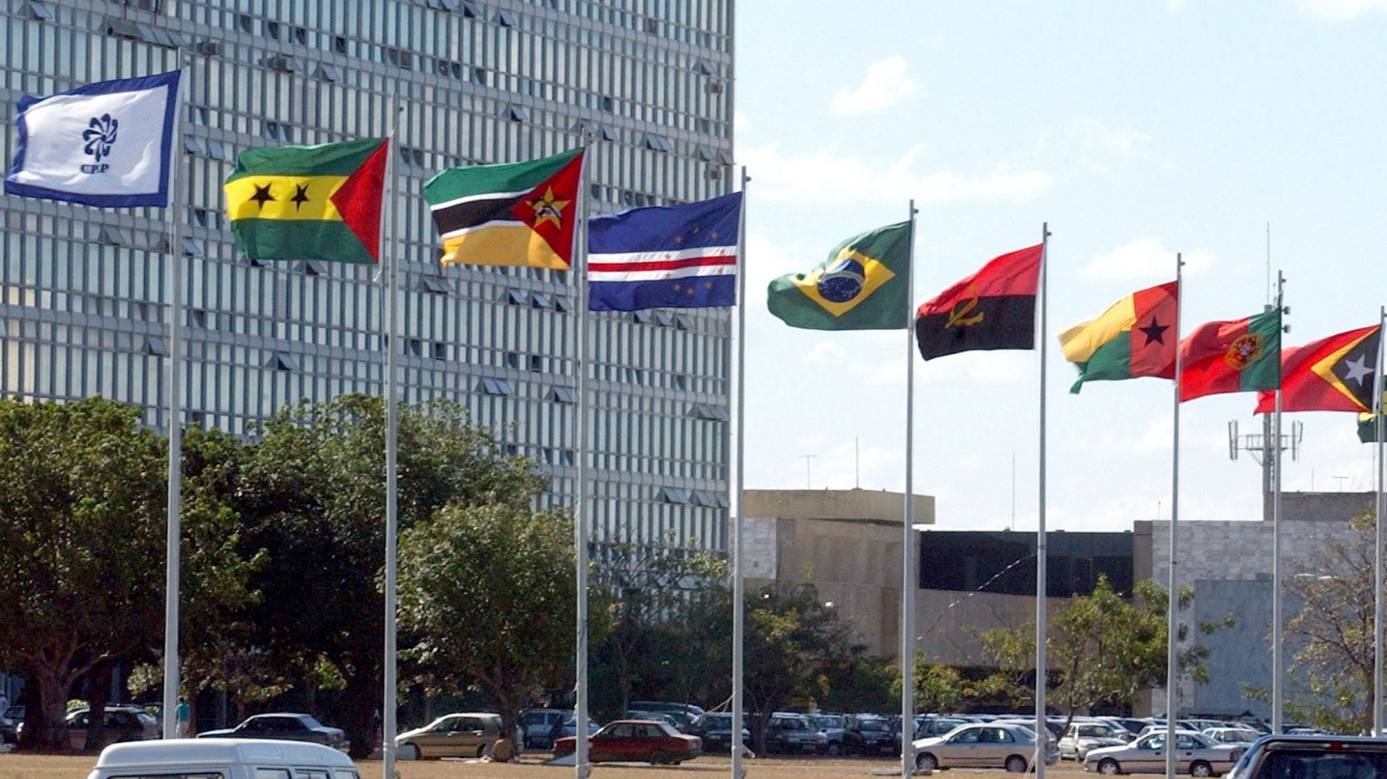 A CPLP integra Angola, Brasil, Cabo Verde, Guiné-Bissau, Guiné Equatorial, Moçambique, Portugal, São Tomé e Príncipe e Timor-Leste