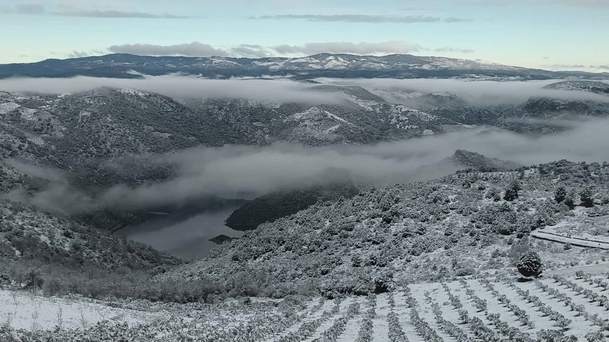 Queda de neve no Mogadouro, Trás-os-Montes
