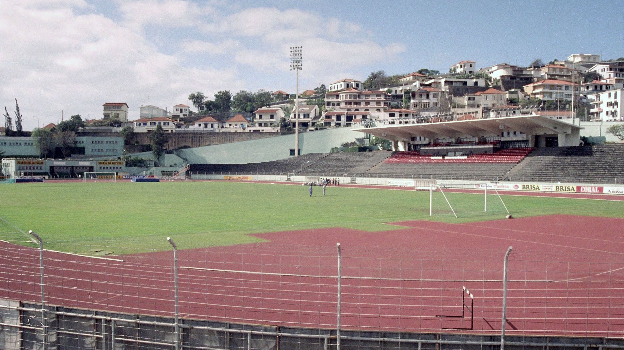 Vista geral do Estádio dos Barreiros no Funchal, a 29 de Abril de 1991.HOMEM GOUVEIA / LUSA