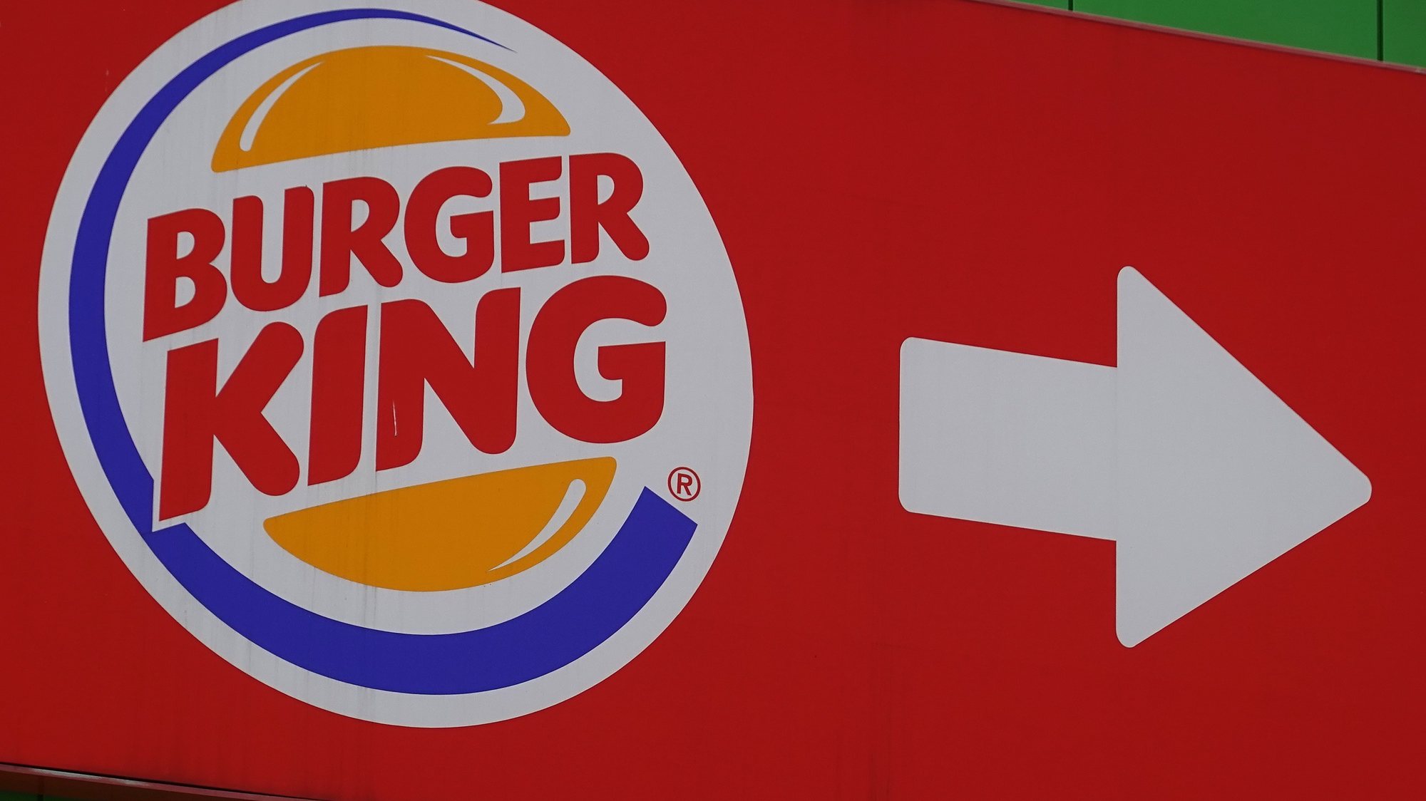 epa10897074 A view of a Burger King logo at a restaurant in Moscow, Russia, 03 October 2023. As the result of sanctions imposed by the West on Russia, a number of brands such as McDonald&#039;s, Ikea, Louis Vuitton, Chanel, Prada, Gucci, Dior, Apple, Master Card, Visa and others, have announced the suspension or limitation of their business in Russia. Burger King continues to operate in Russia.  EPA/MAXIM SHIPENKOV