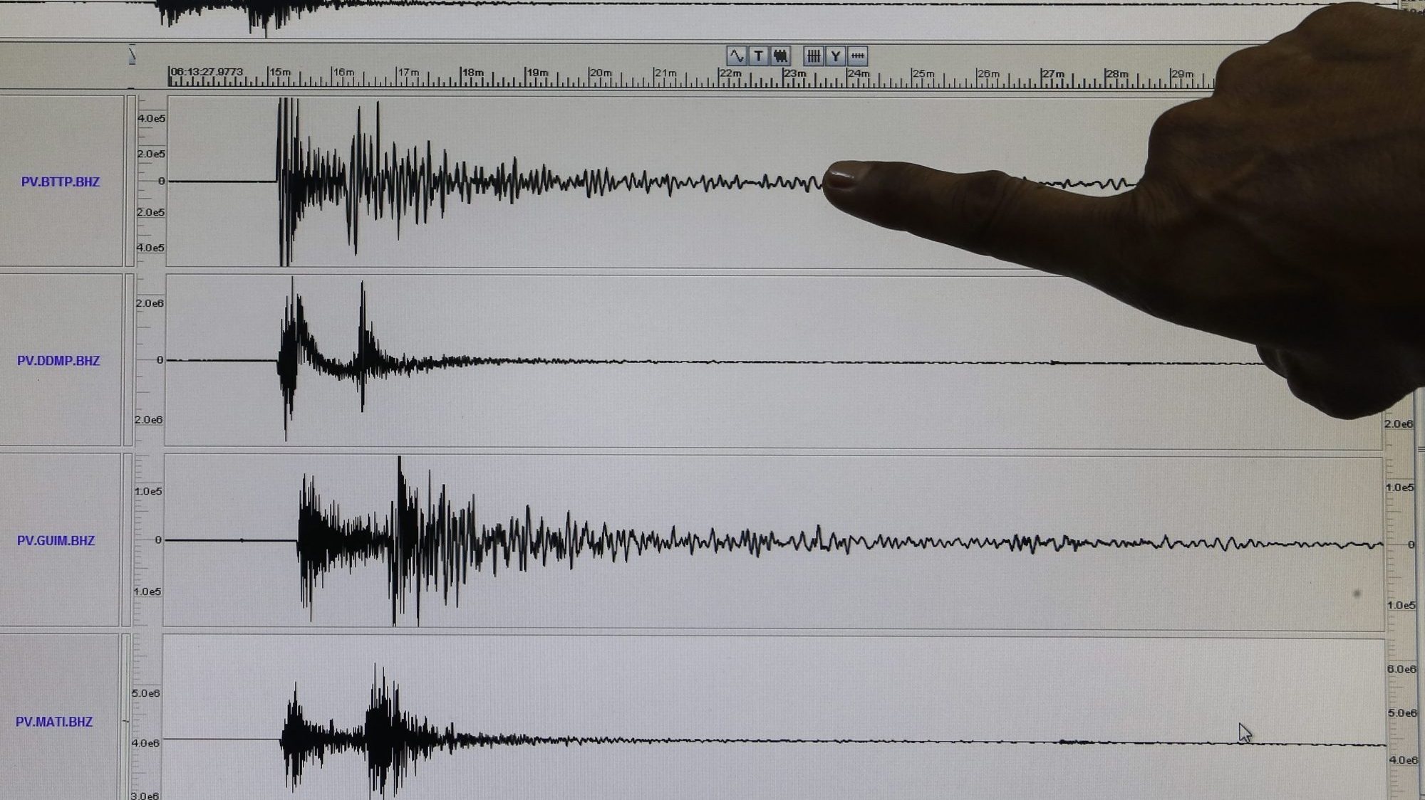 Tremor de terra ocorreu às 10h10 locais (16h10 em Lisboa) com o epicentro no oceano Pacífico