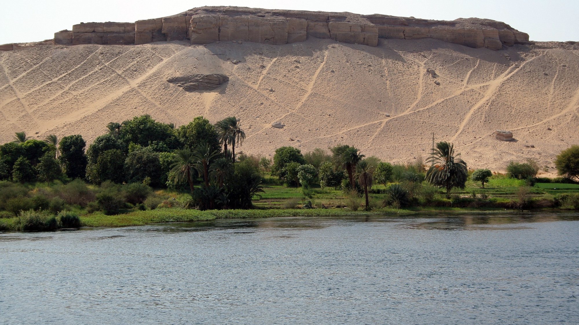 Margens do rio Nilo no Egipto, 06 de Outubro de 2007. TIAGO PETINGA/LUSA