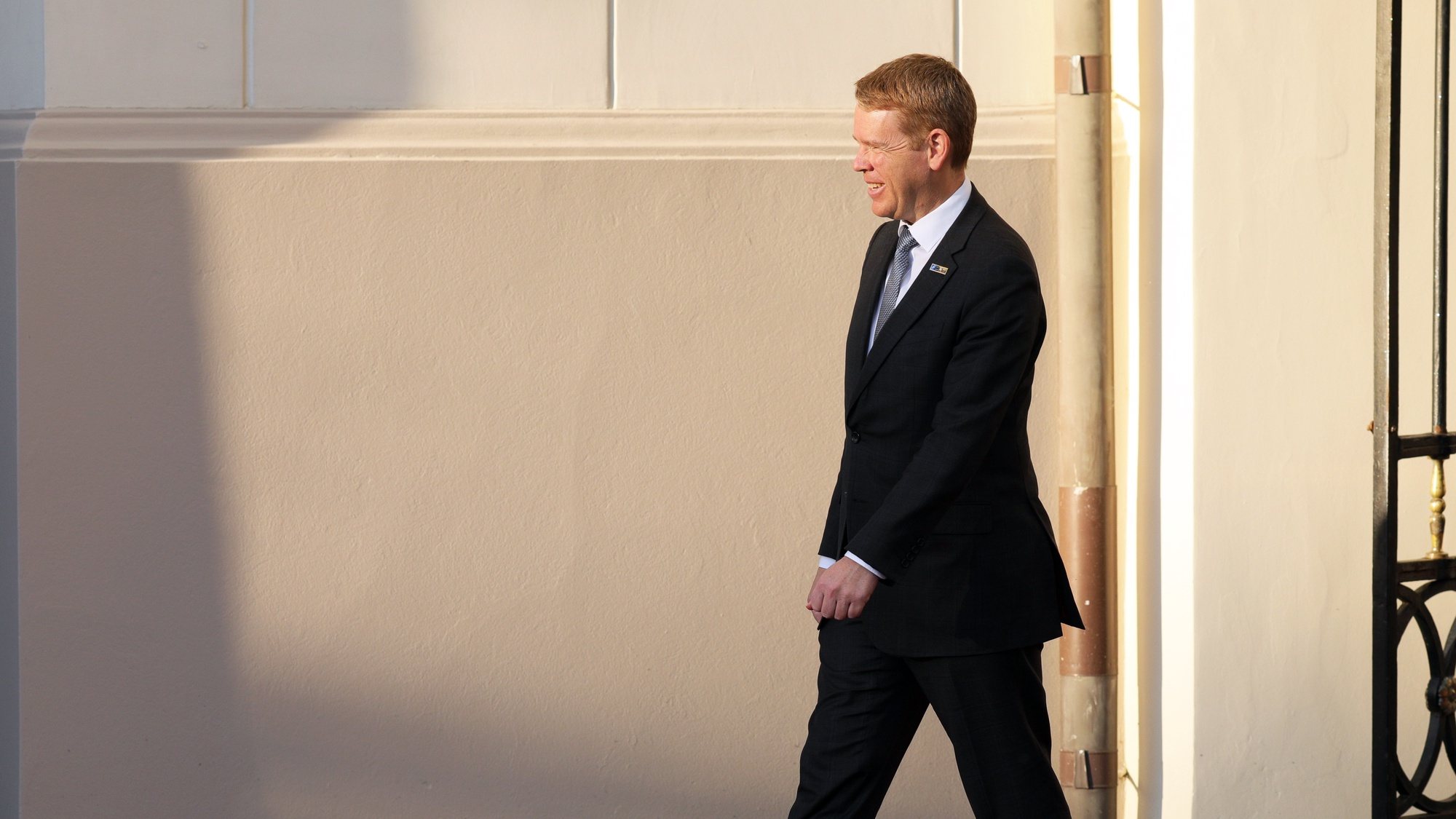 epa10740514 New Zealand&#039;s Prime Minister Chris Hipkins attends the dinner hosted by the Lithuanian president at the NATO ​summit in Vilnius, Lithuania, 11 July 2023. The North Atlantic Treaty Organization (NATO) Summit takes place in Vilnius on 11 and 12 July 2023 with the alliance&#039;s leaders expected to adopt new defence plans.  EPA/TIM IRELAND