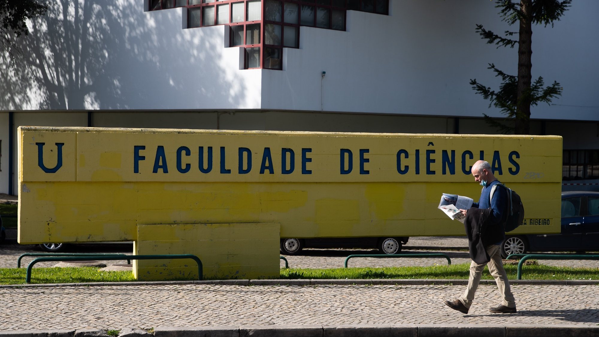 Faculdade de Ciências da Universidade de Lisboa, em Lisboa 11 de fevereiro de 2022. JOSÉ SENA GOULÃO/LUSA
