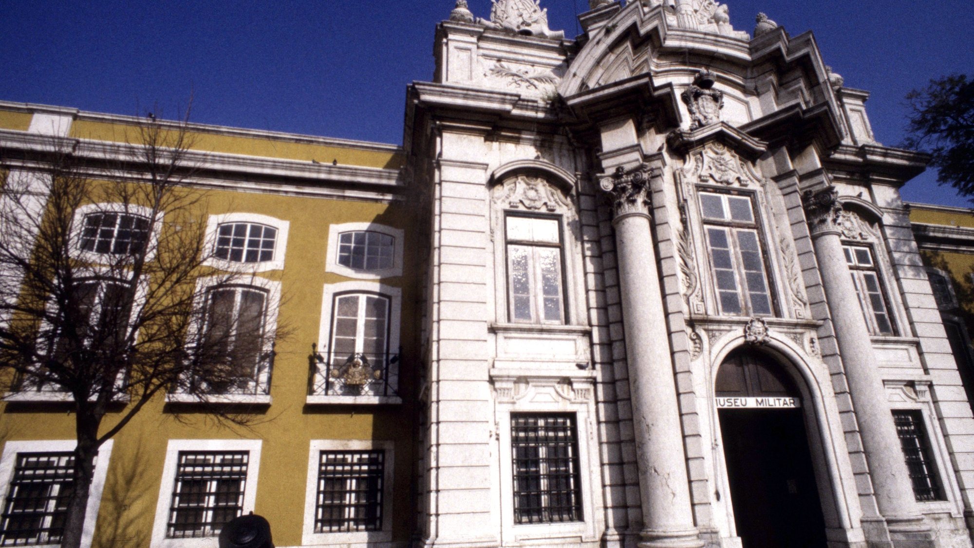 Fachada do Museu Militar de Lisboa a 22 de janeiro de 1992.

Lusa