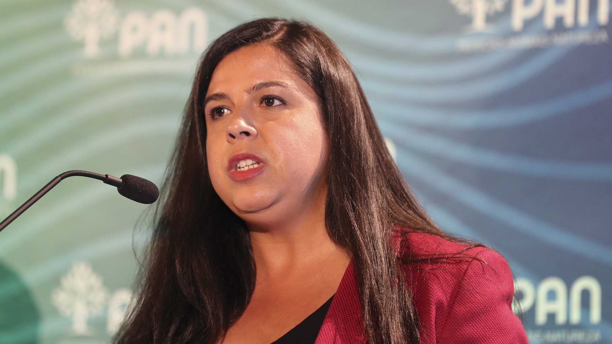 Inês de Sousa Real, líder do partido PAN, autárquicas de 2021