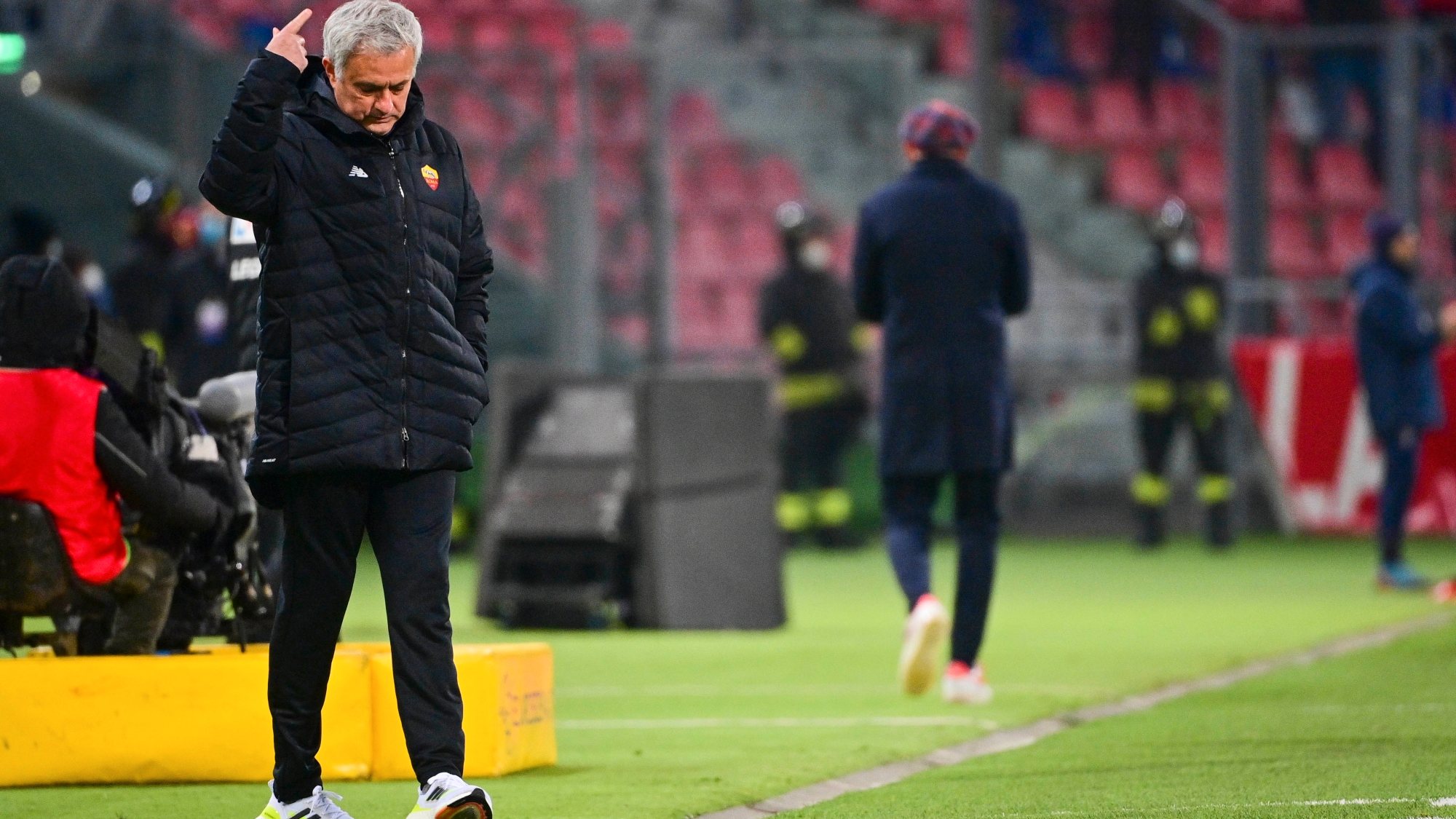 José Mourinho voltou a não disfarçar a insatisfação com a equipa pela ineficácia na finalização sobretudo nos últimos 20 minutos