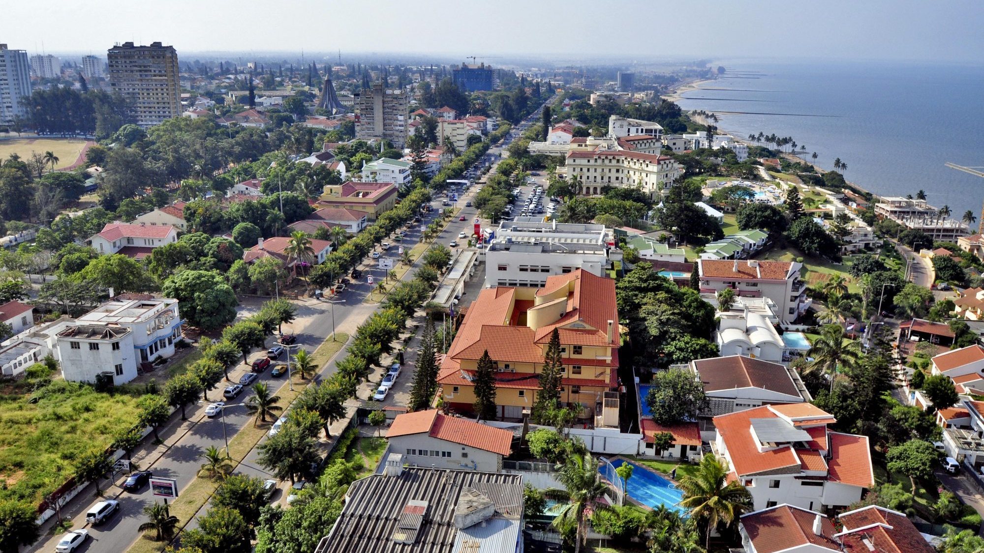 Vistas da cidade de Maputo