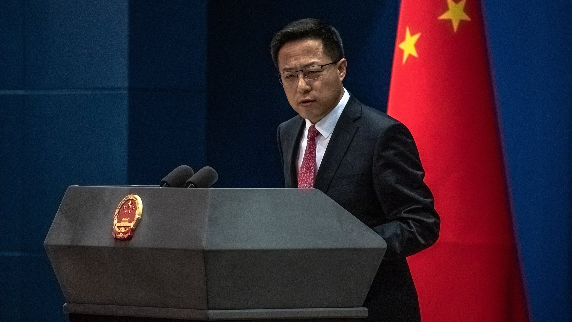 Ministro dos Negócios Estrangeiros chinês, Zhao Lijian