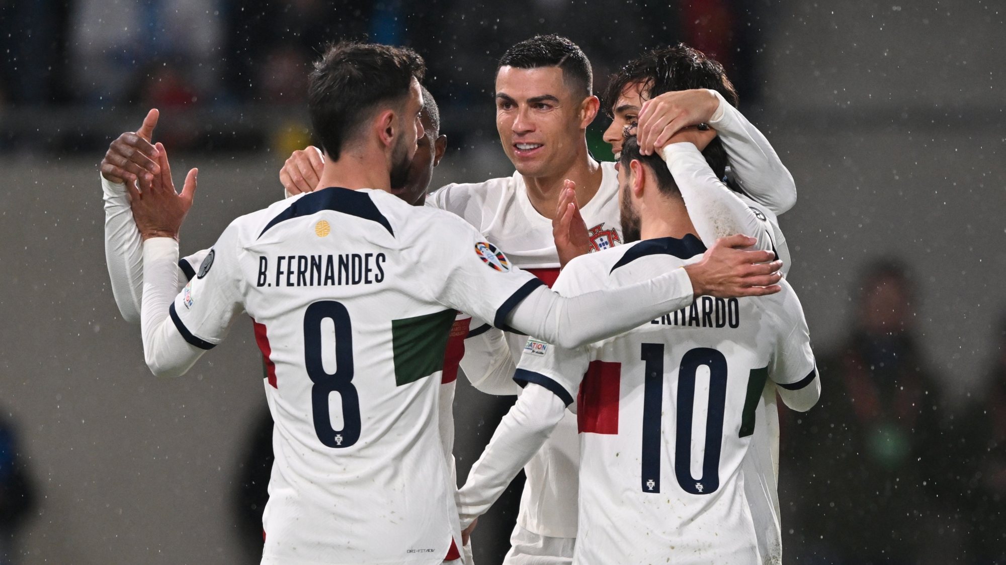 Ronaldo bisou, Bernardo Silva marcou e assistiu, Bruno Fernandes esteve em dois golos, João Félix também marcou: unidades ofensivas de Portugal estiveram em destaque no Luxemburgo