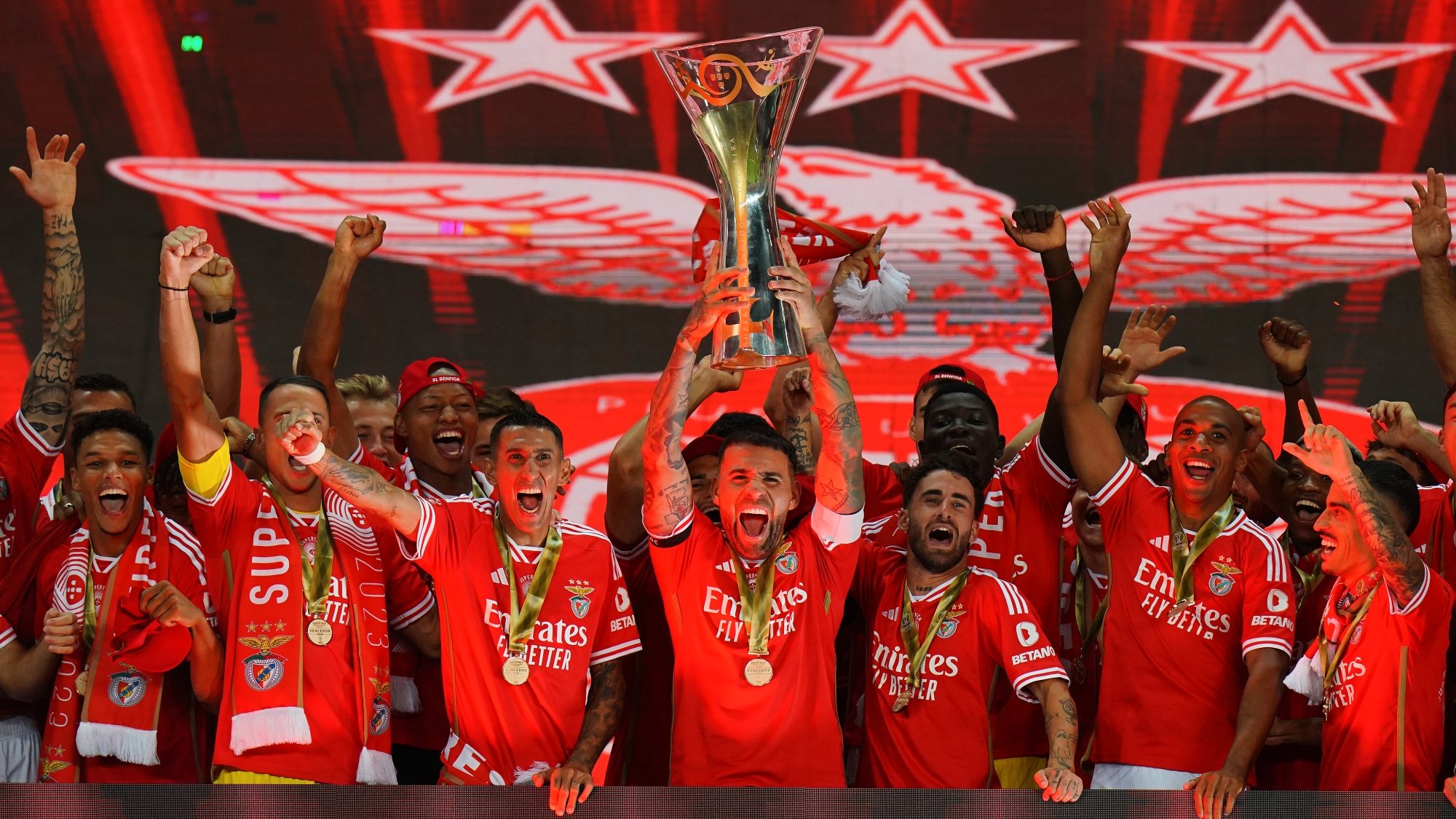 Benfica conquistou a nona Supertaça do historial, quebrando um jejum na prova que durava desde 2019