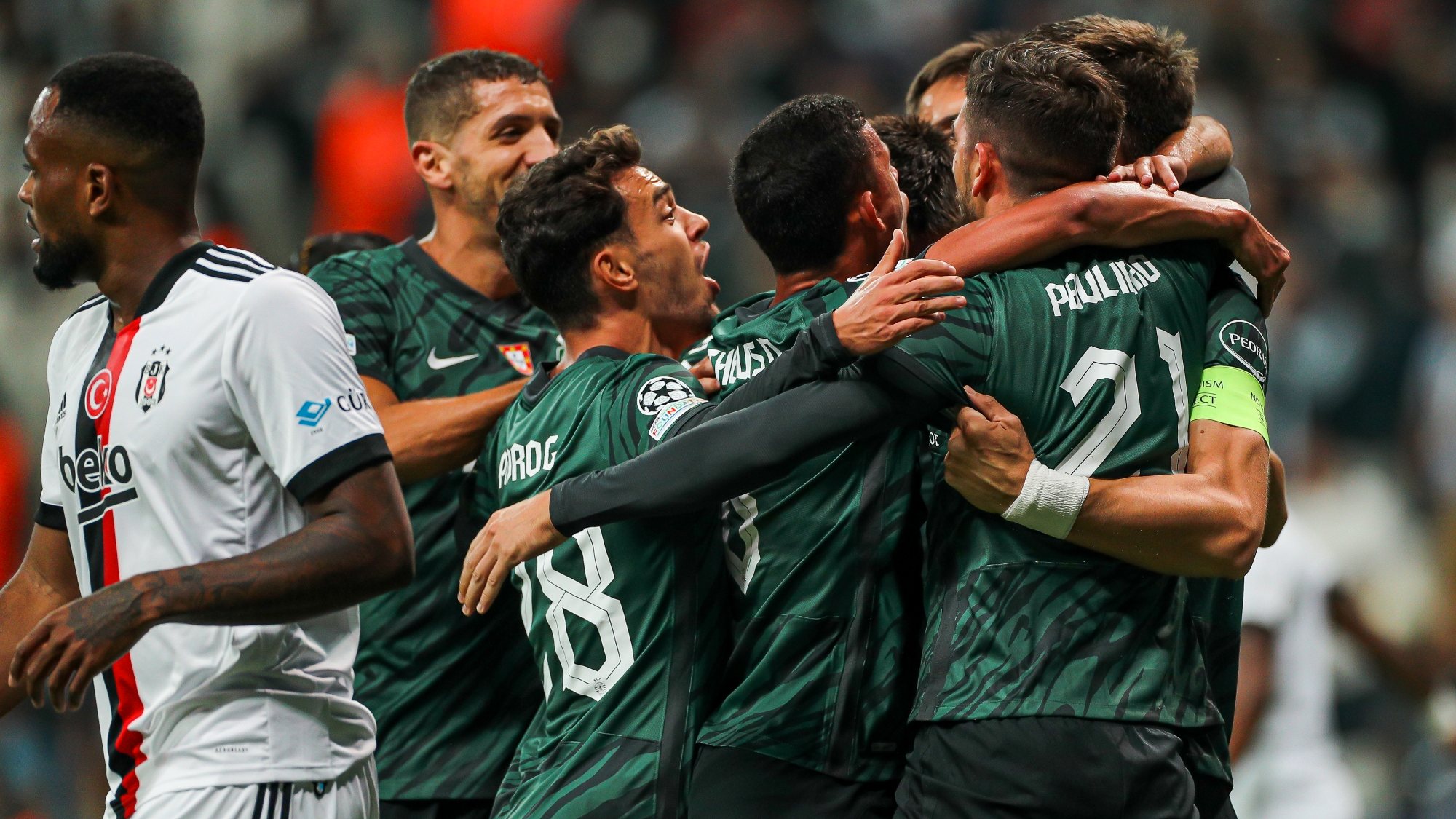 Sporting conseguiu primeira vitória na Turquia, onde em quatro jogos tinha somado três empates e uma derrota (pesada, frente ao Basaksehir)