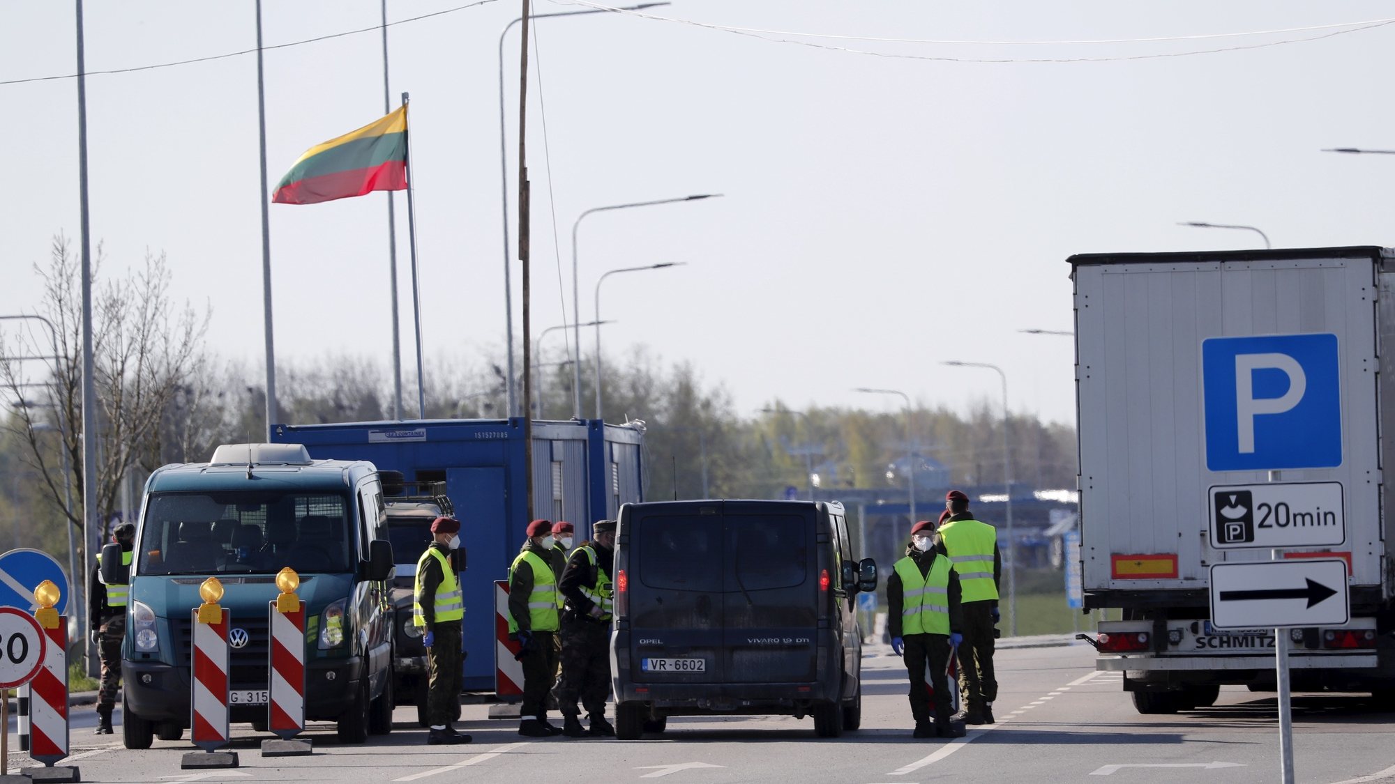 O número de migrantes irregulares que tentam atravessar para a Lituânia voltou a aumentar recentemente