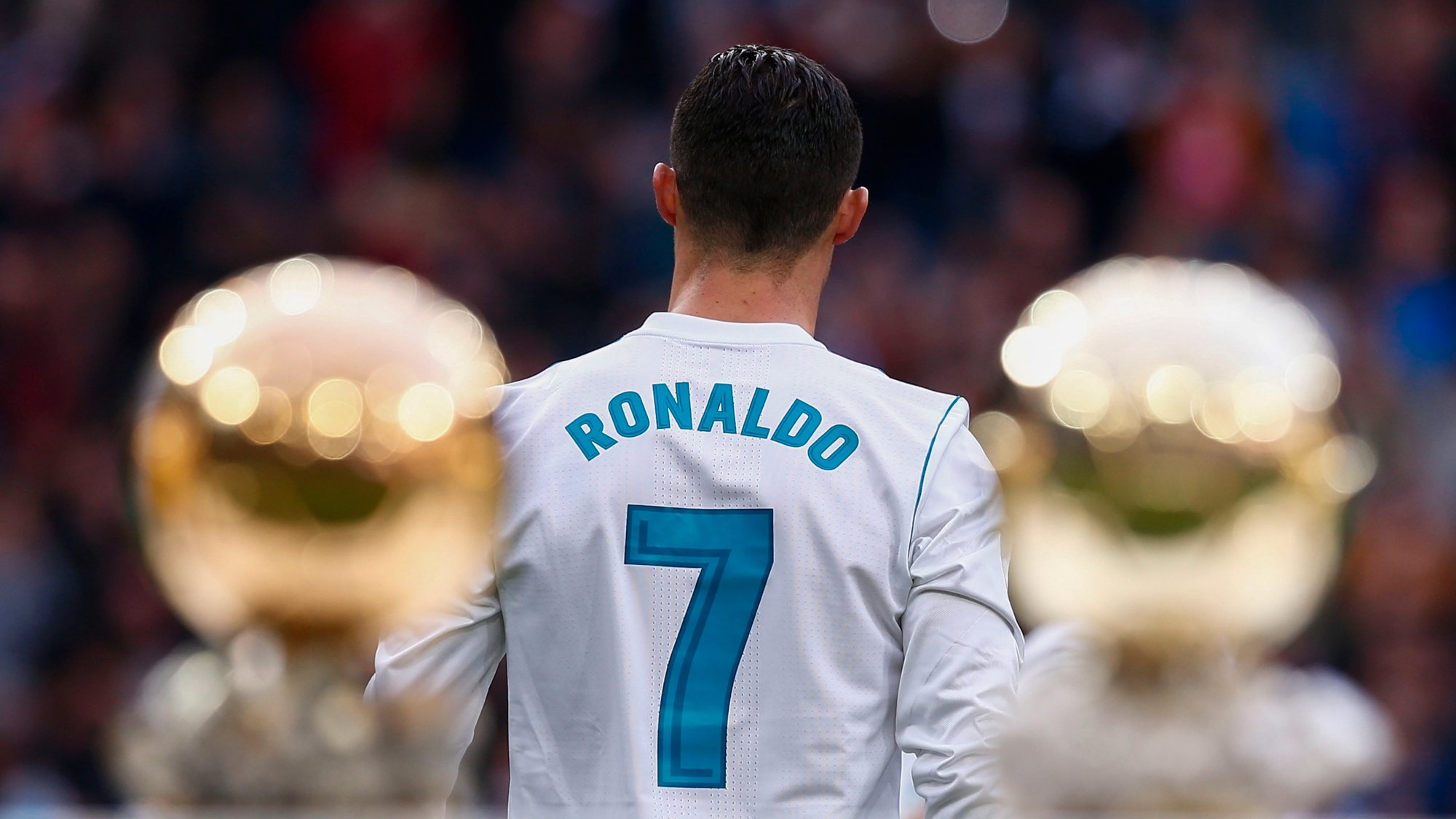 Ronaldo ganhou quatro das cinco Bolas de Ouro no Real Madrid, nos anos que coincidiram com a conquista da Liga dos Campeões