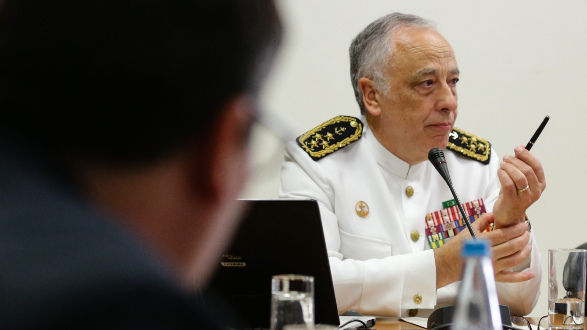 O almirante António Silva Ribeiro teve conhecimento das suspeitas de um esquema de tráfico entre os militares em dezembro de 2019