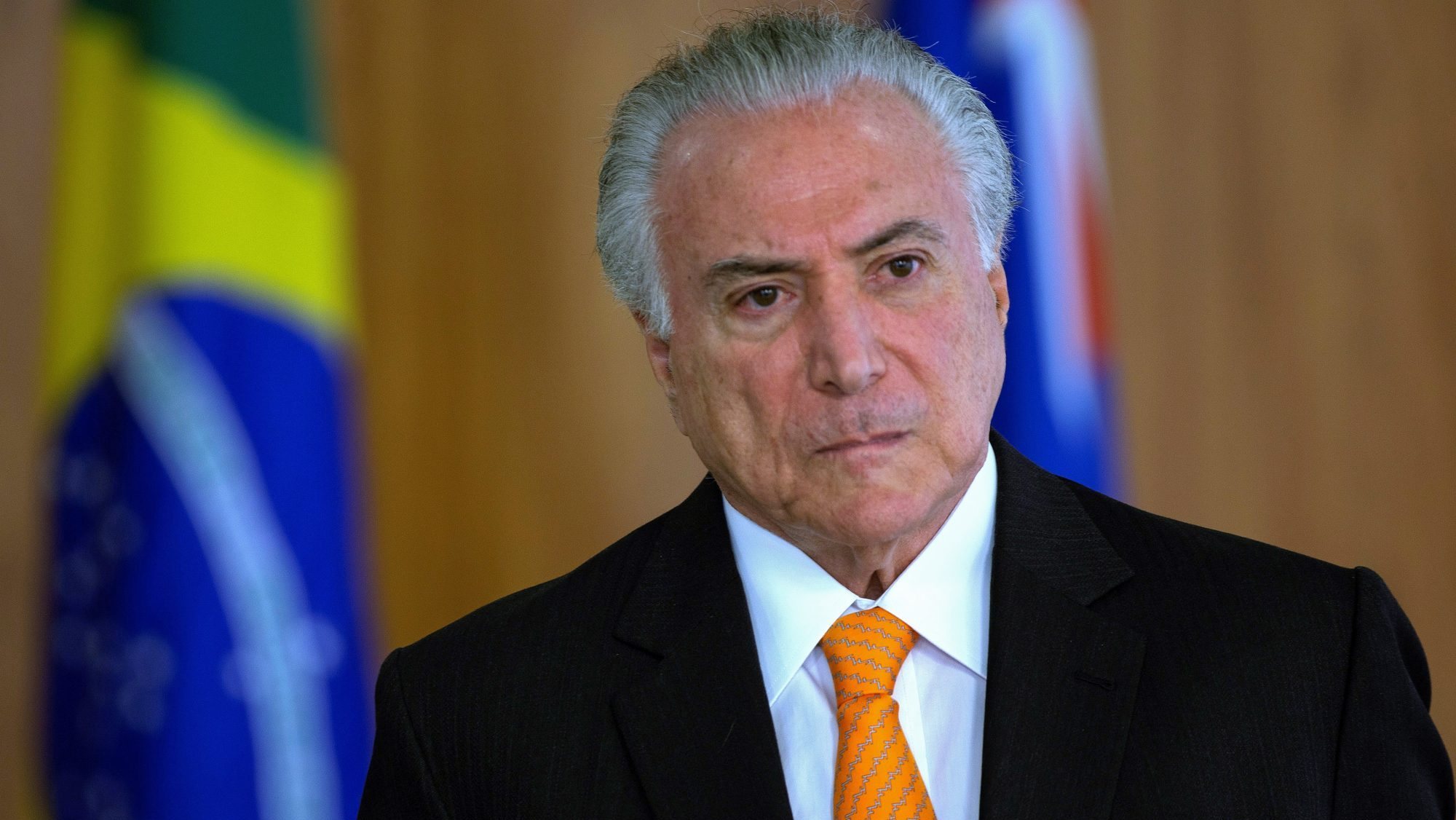 O Presidente da República português recebeu, na terça-feira em audiência, no Palácio de Belém, o antigo chefe de Estado do Brasil, Michel Temer