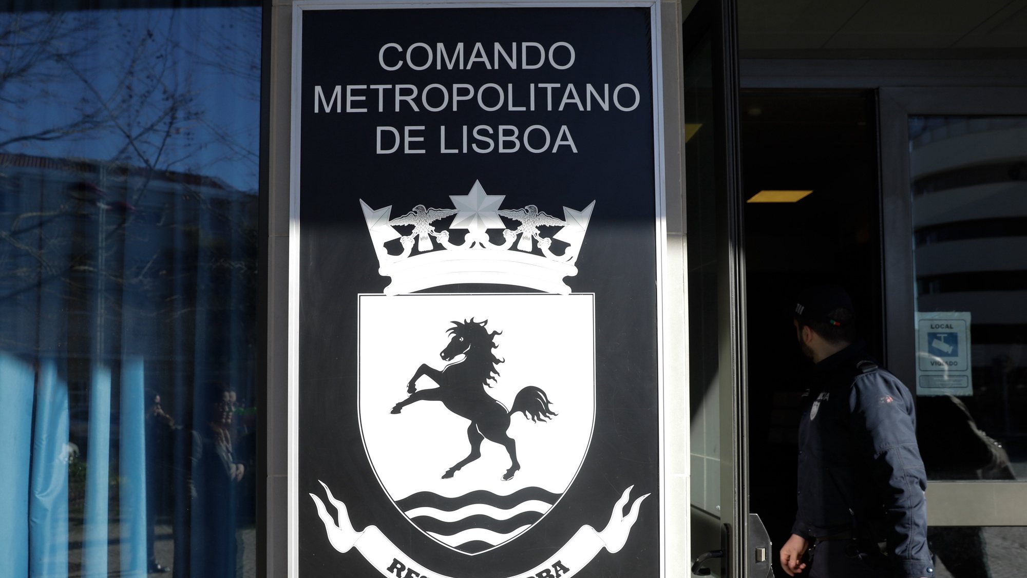 Comando Metropolitano da PSP de Lisboa, 12 de fevereiro de 2019. ANTÓNIO COTRIM/LUSA