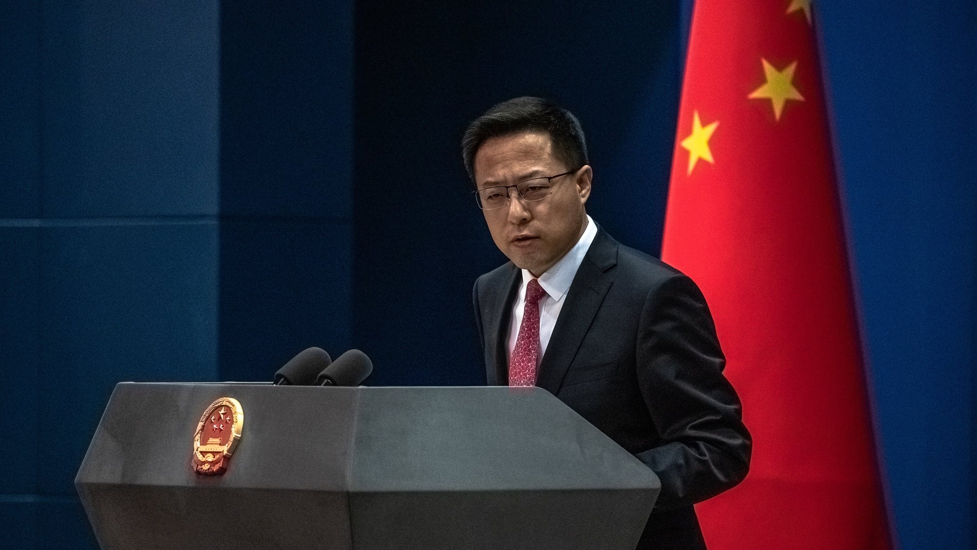Ministro dos Negócios Estrangeiros chinês, Zhao Lijian