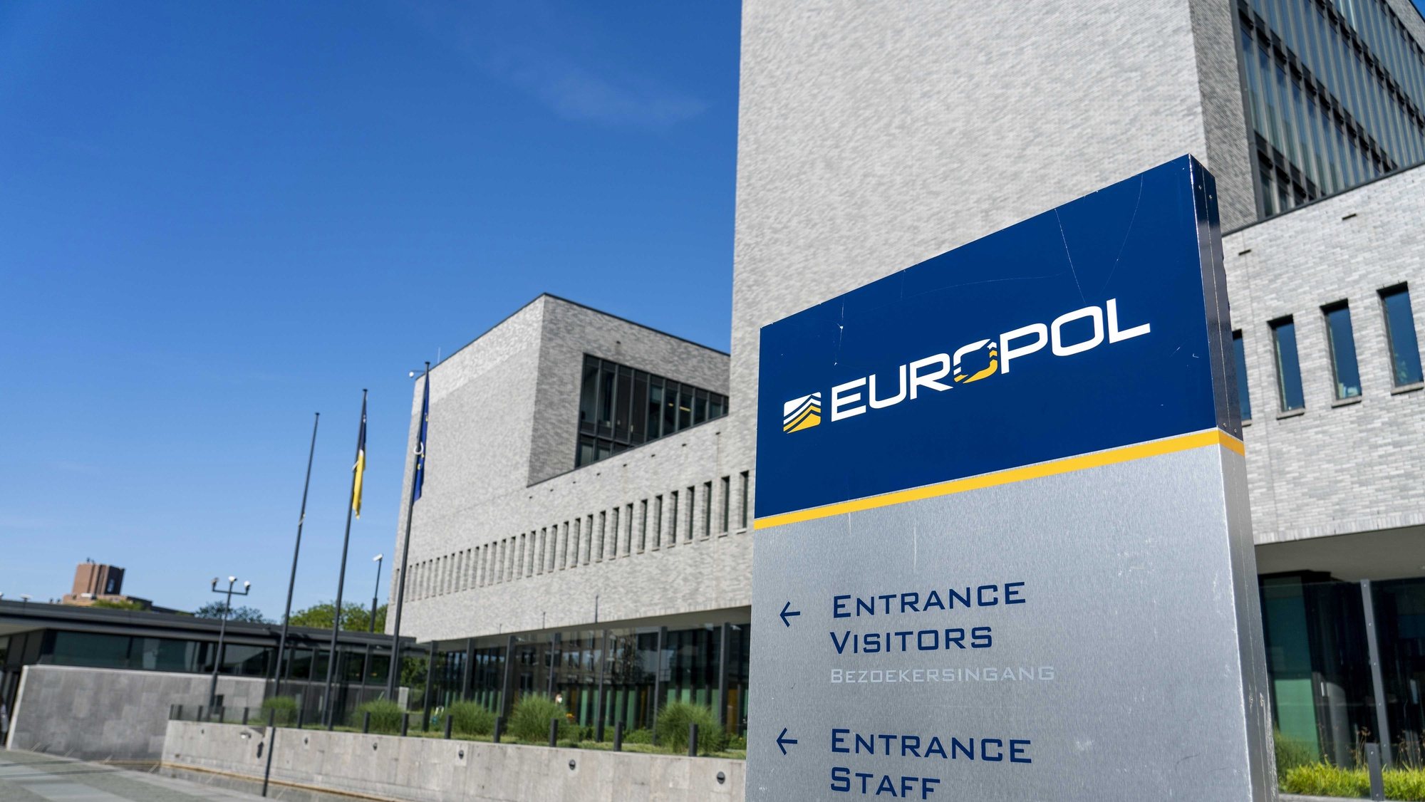 epa09254493 An exterior view of the Europol headquarters in The Hague, the Netherlands, 08 June 2021, prior to a Europol&#039;s press conference on one of the largest and most sophisticated law enforcement operations to date in the fight against encrypted criminal activities that resulted in the arrest of more than 800 people. According to a statement by the Europol, the US Federal Bureau of Investigation (FBI), the Dutch National Police, the Swedish Police Authority, in cooperation with the US Drug Enforcement Administration (DEA) and 16 other countries have carried out the investigations with the support of Europol.  EPA/JERRY LAMPEN