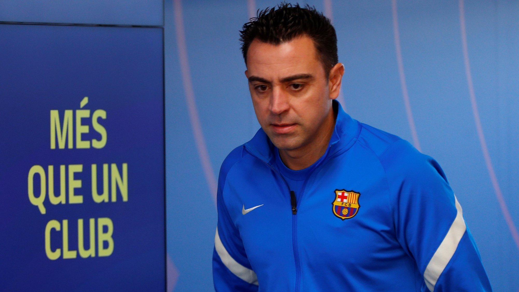 Xavi - ex-jogador e atual treinador do FC Barcelona